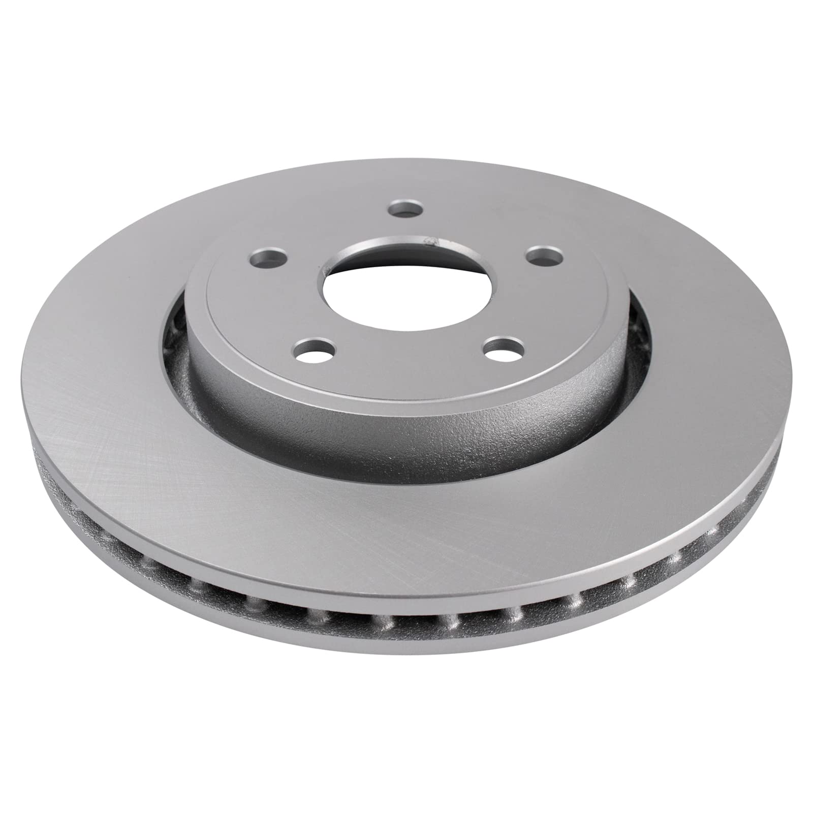 Trq Front Brake Pad & Rotor Kit Brake Pads Brake Rotor Semi-Metallic Premium G-Coated Compatible With 2006-2010 Jeep Commander 2