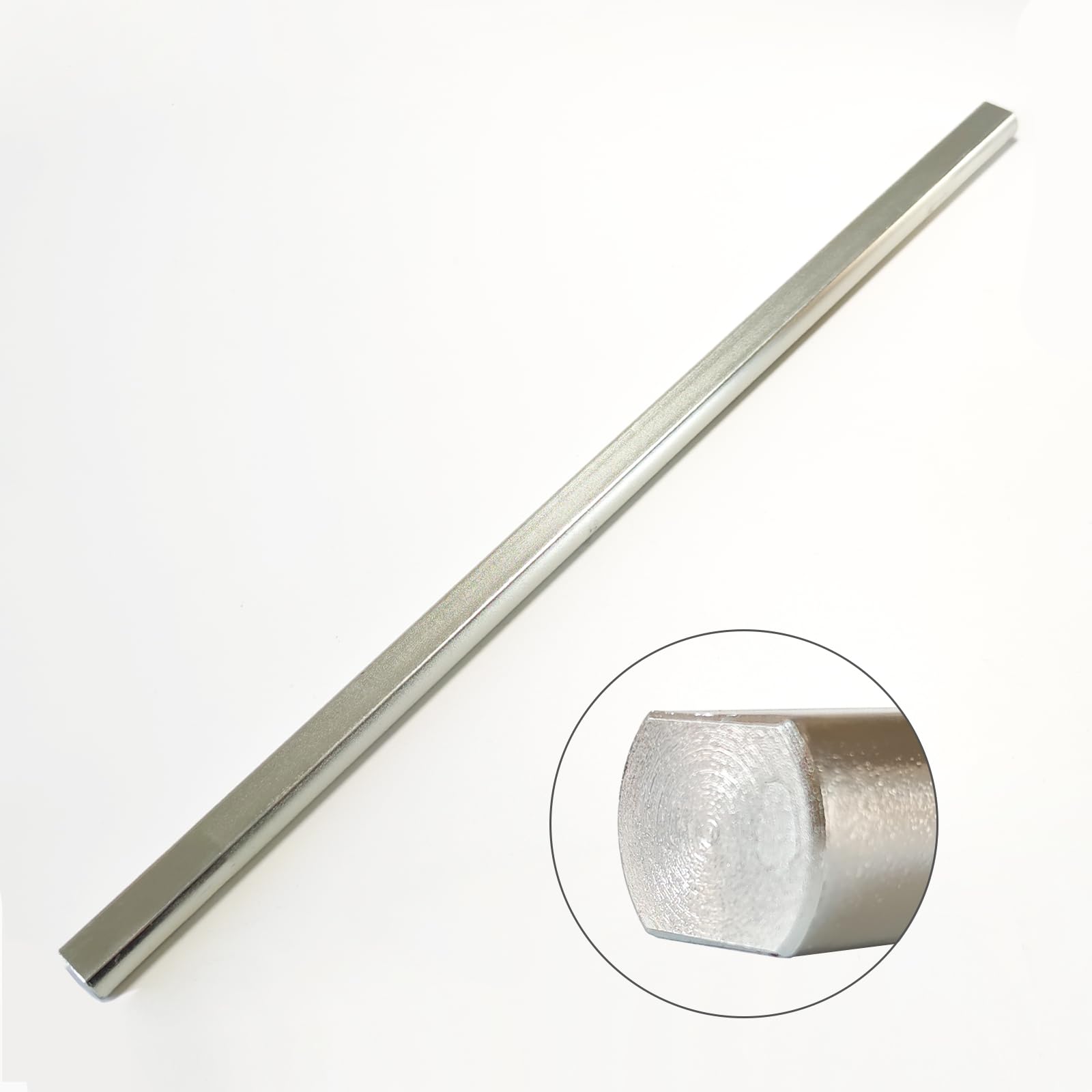 WGOHUI 18'' Length 3/4'' Double D Steering Shaft Fully Machined DD Style Fit for 0.75 inch Universal U-Joints