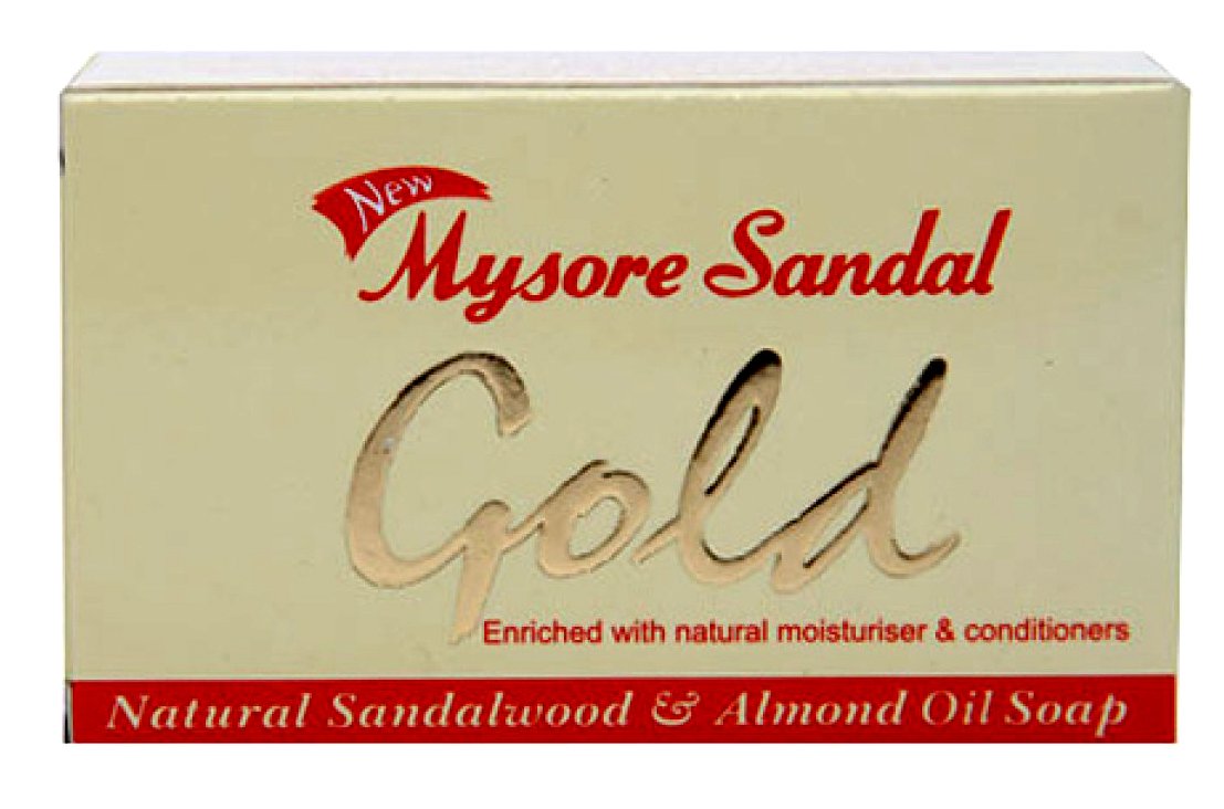 Mysore Sandal Gold Soap  125 Grams Per Unit (Pack of 6)-New