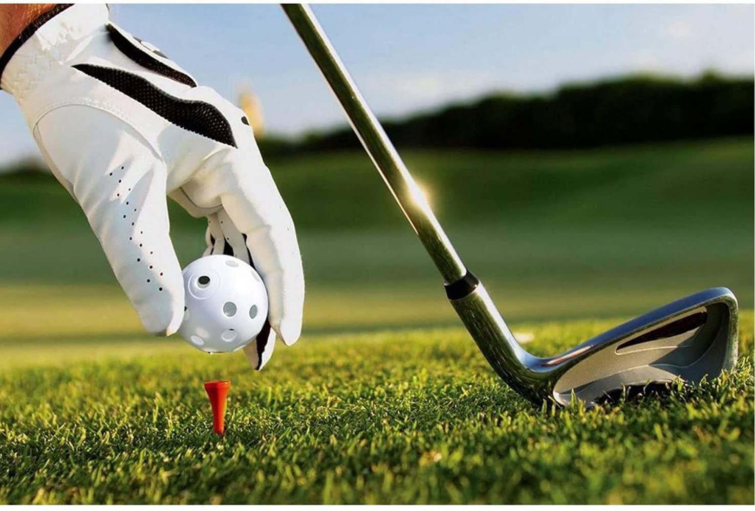 Wiffle Practice Golf Balls - 6 Pack