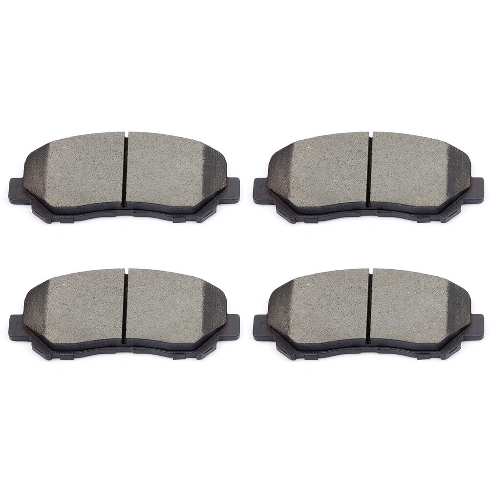 Automuto 4Pcs Front Ceramic Disc Brake Pads Set D1623 For Chrysler 200 2015-2016,For Dodge Dart 2013-2016