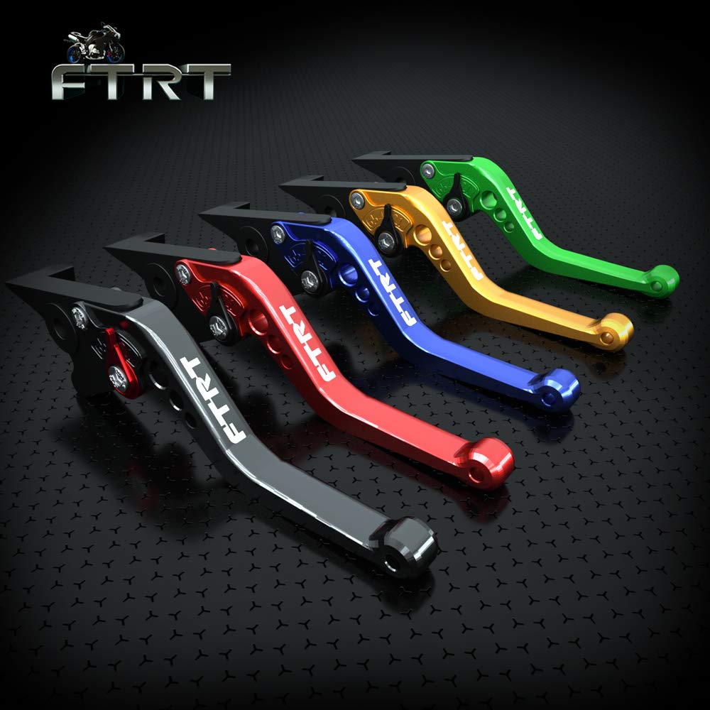 Ftrt Adjustable Short Brake Clutch Levers Compatible With Yzf R6 2005 2006 2007 2008 2009 2010 2011 2012 2013 2014 2015 2016, Yz