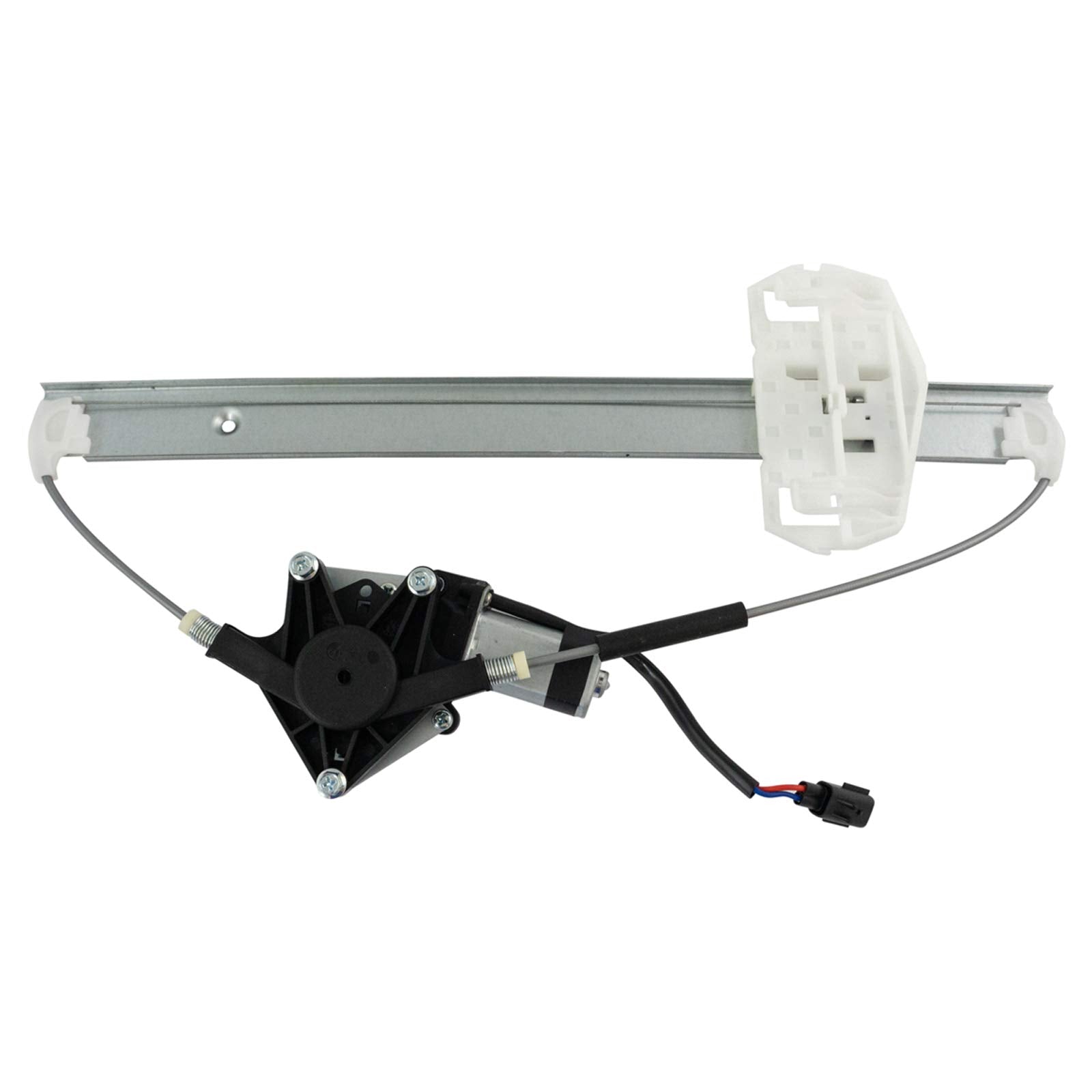 Trq Rear Left Power Window Regulator & Motor Assembly Drivers Side Compatible With 2007-2018 Jeep Wrangler 2018 Wrangler Jk