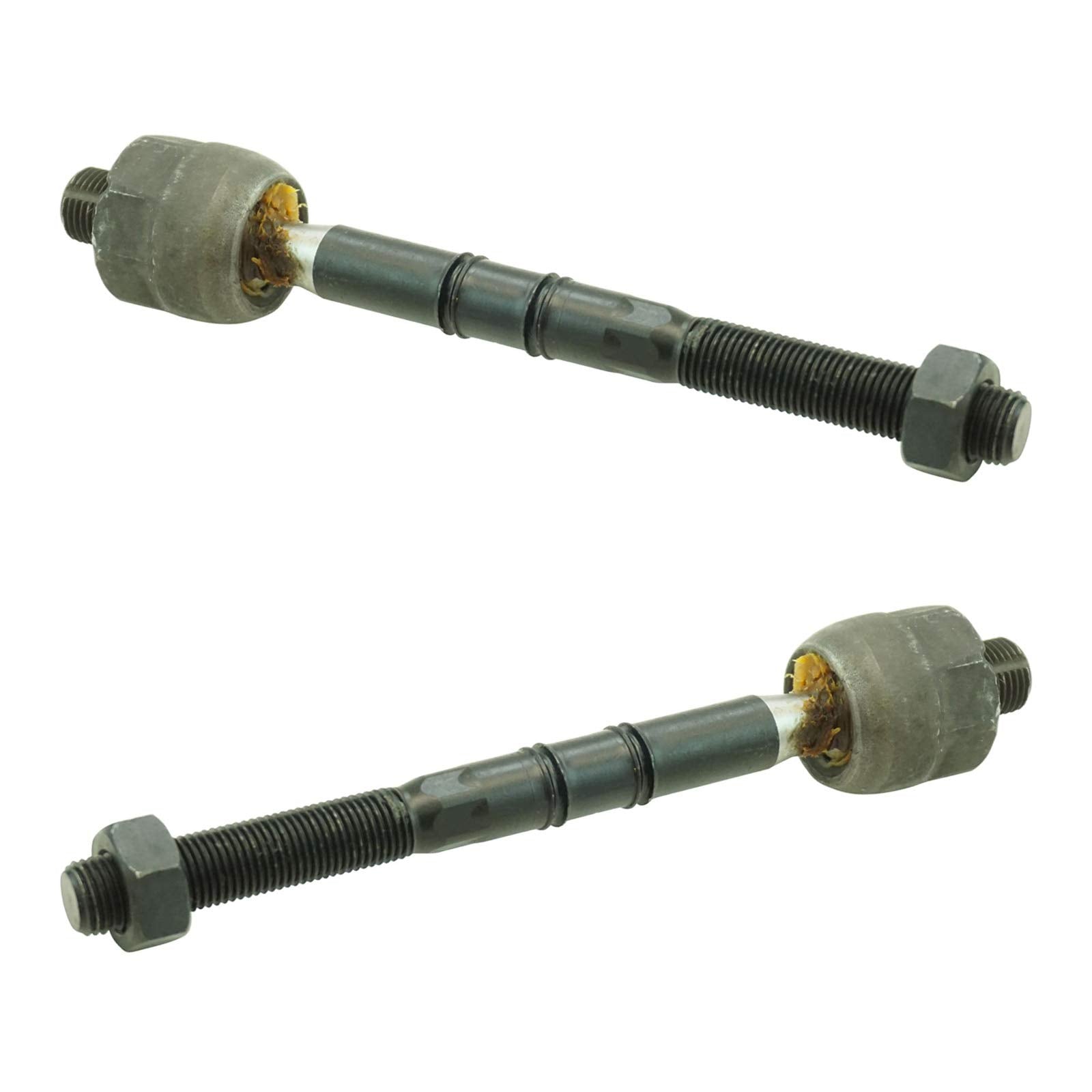 TRQ Front Inner Tie Rod Set Compatible with 2003-2008 Mini Cooper