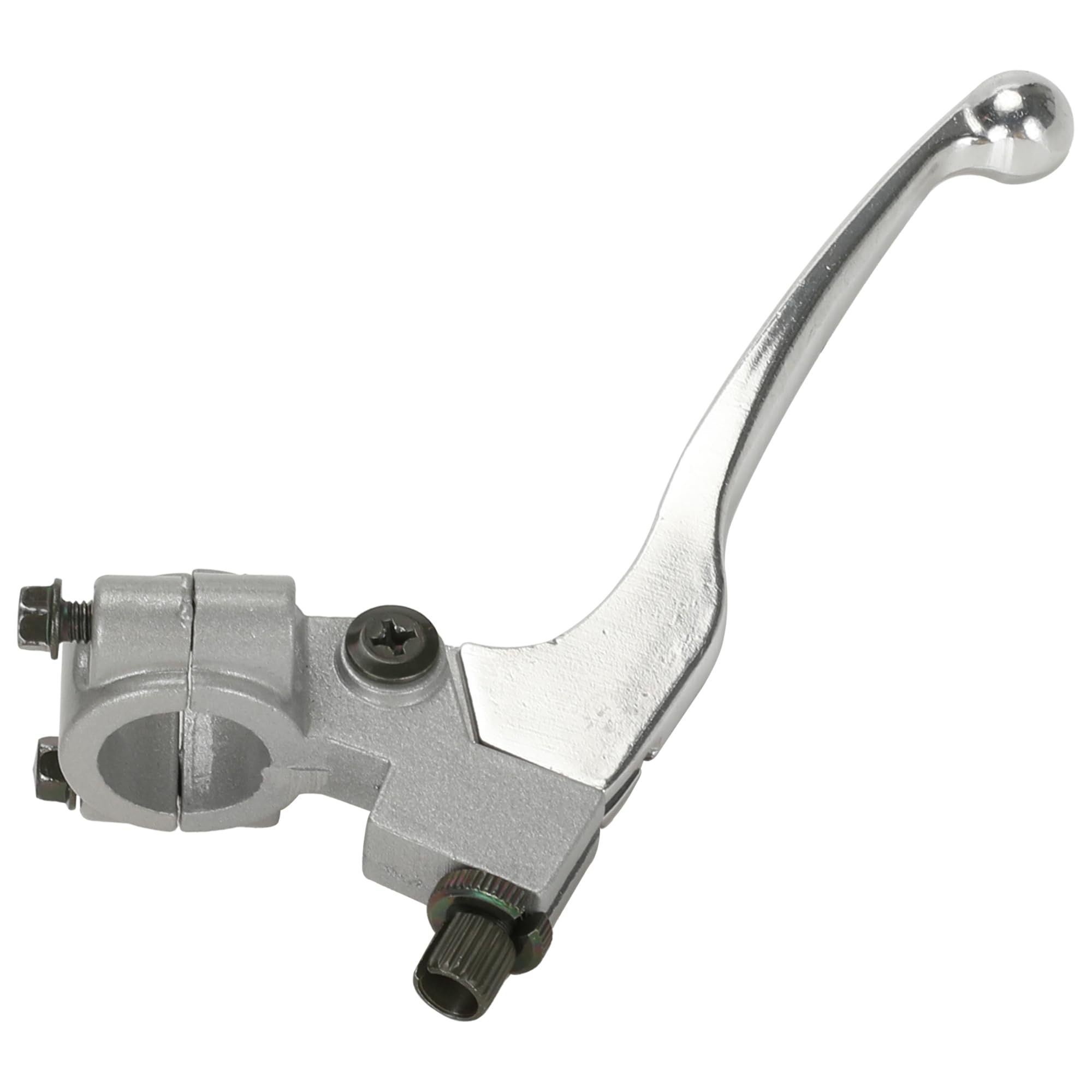 Hiaors Silver Brake Clutch Handle Lever For Ct100U Cc100X Mini Trail Bike 98Cc 3Hp 196Cc 200Cc Extreme Mini Bike 22Mm 7/8 Handler Bar Parts