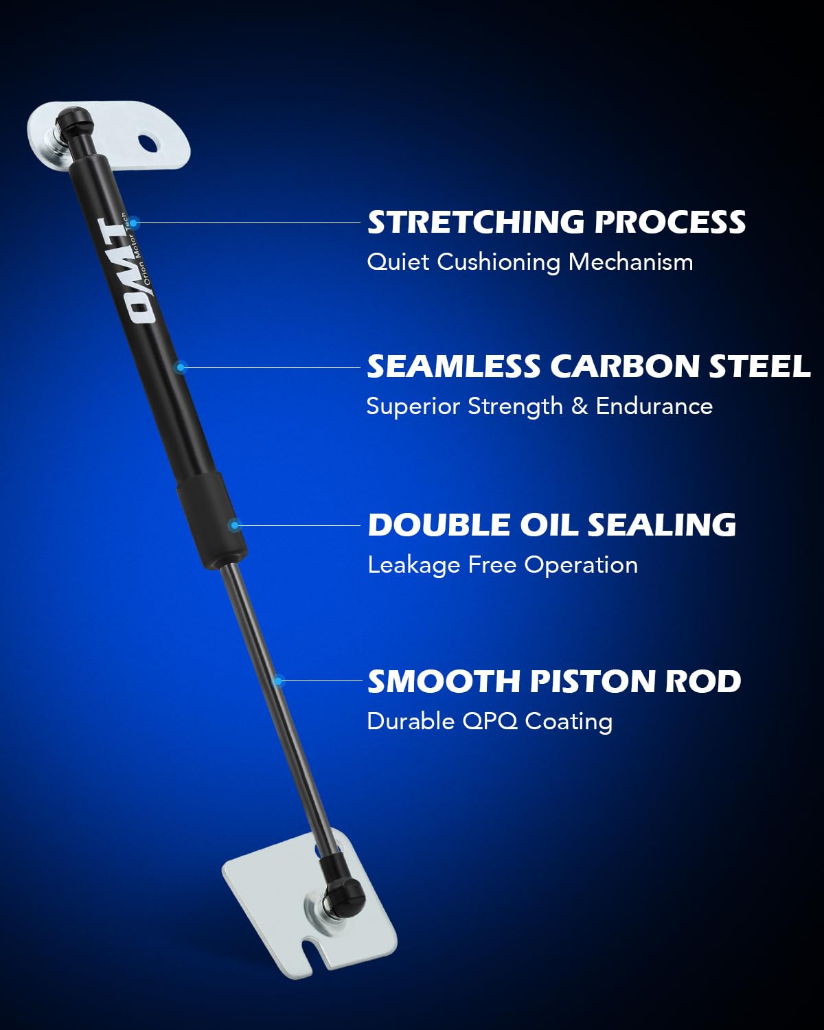 Orion Motor Tech Truck Tailgate Assist, Pickup Tailgate Lift Assist Kit, Heavy Duty Tailgate Shock Truck Accessories Compatible With Ford 2017 2018 2019 2020 2021 2022 F250 F350 F450 Super Duty