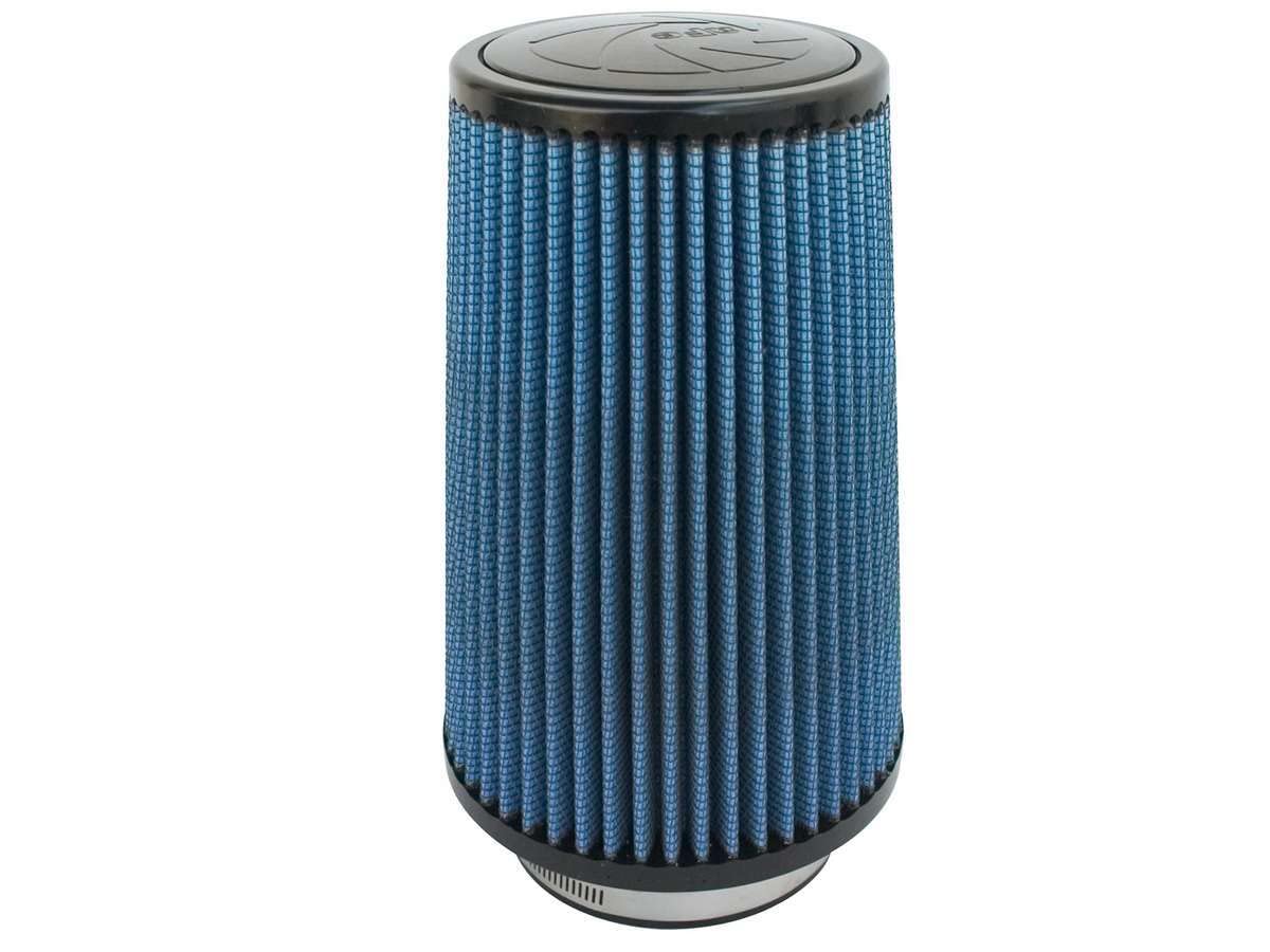 aFe POWER Magnum FLOW Universal Air Filter w/Pro 5R Oiled Media - 4'' Inlet, 9'' Tall - #24-40035