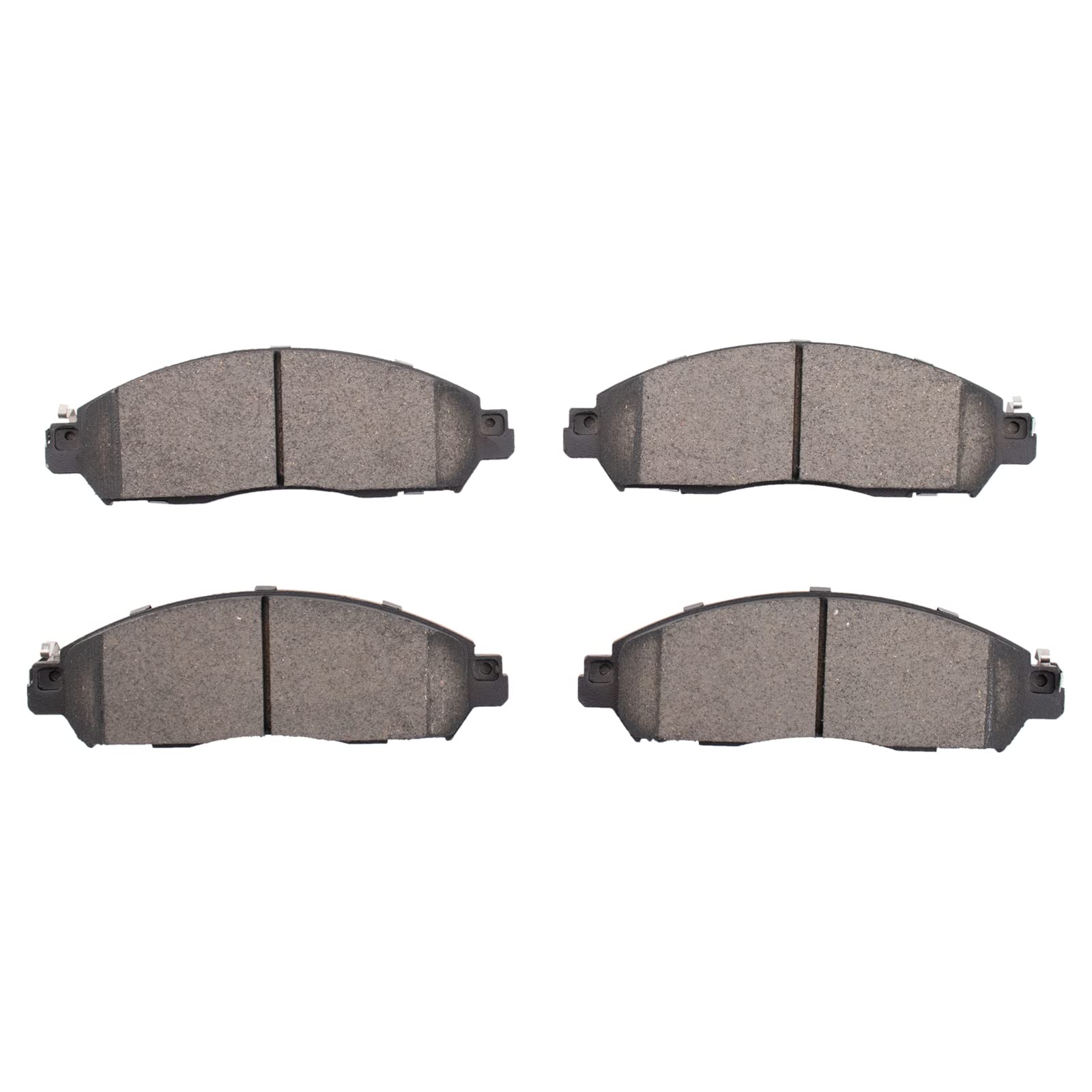 TRQ Front Brake Pads Ceramic Compatible with 2018-2021 Nissan LEAF