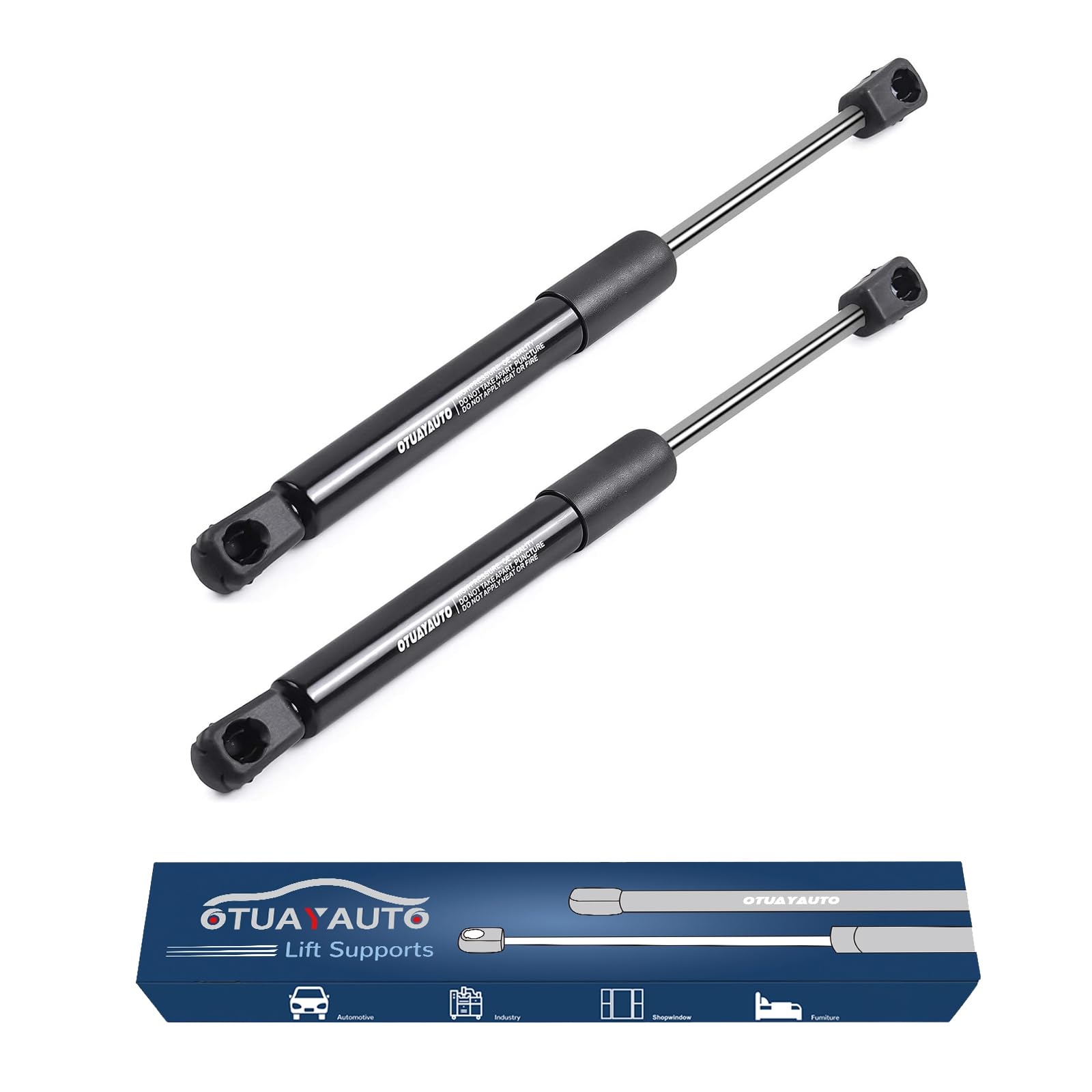Otuayauto Hood Struts Lift Supports Replacement For 1999-2004 Jeep Grand Cherokee Front Shocks Gas Springs 4048 (Pack Of 2)