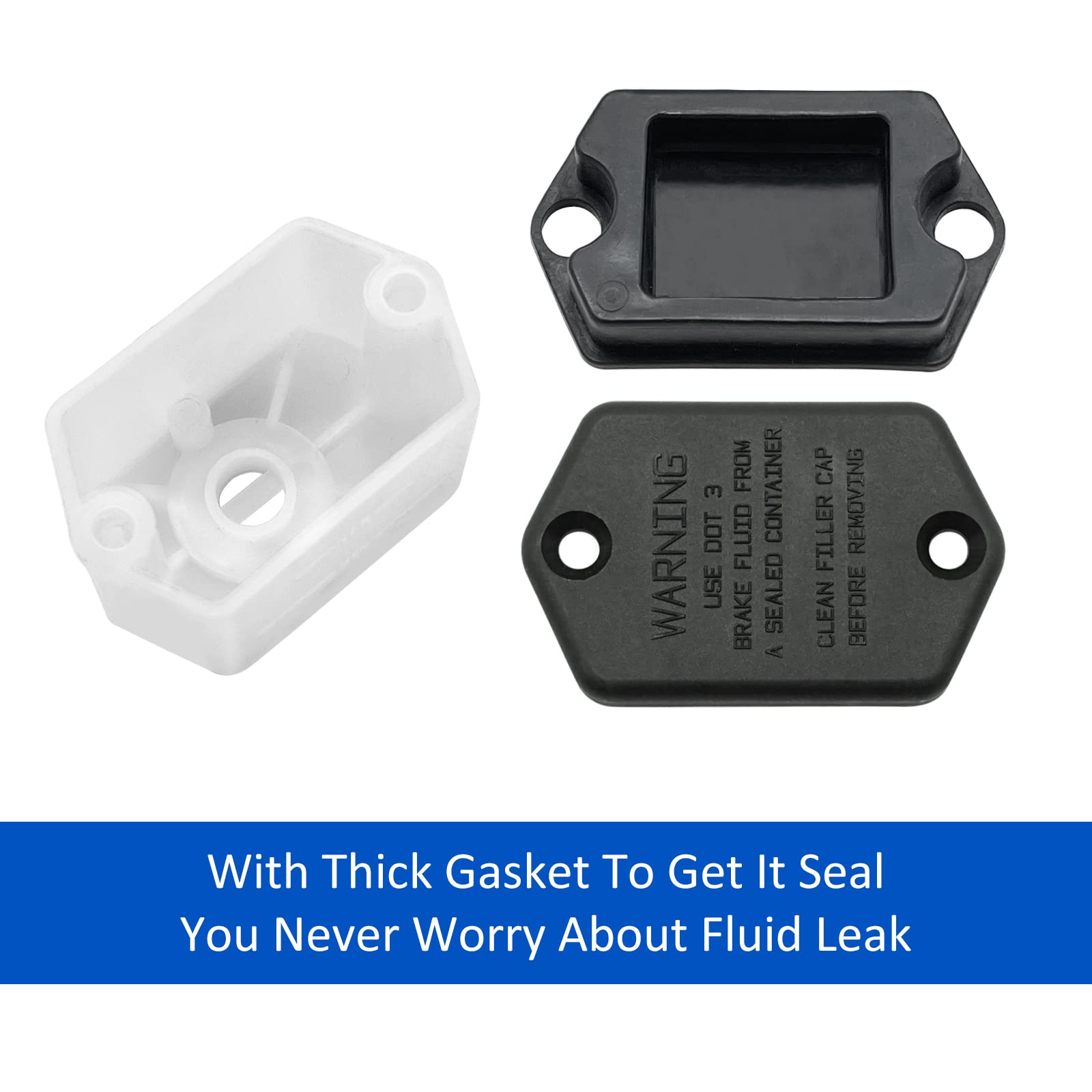 Brake Master Cylinder Reservoir Kit for Polaris Big Boss Diesel Magnum Scrambler Sport Sportsman Trail Blazer Trail Boss Worker