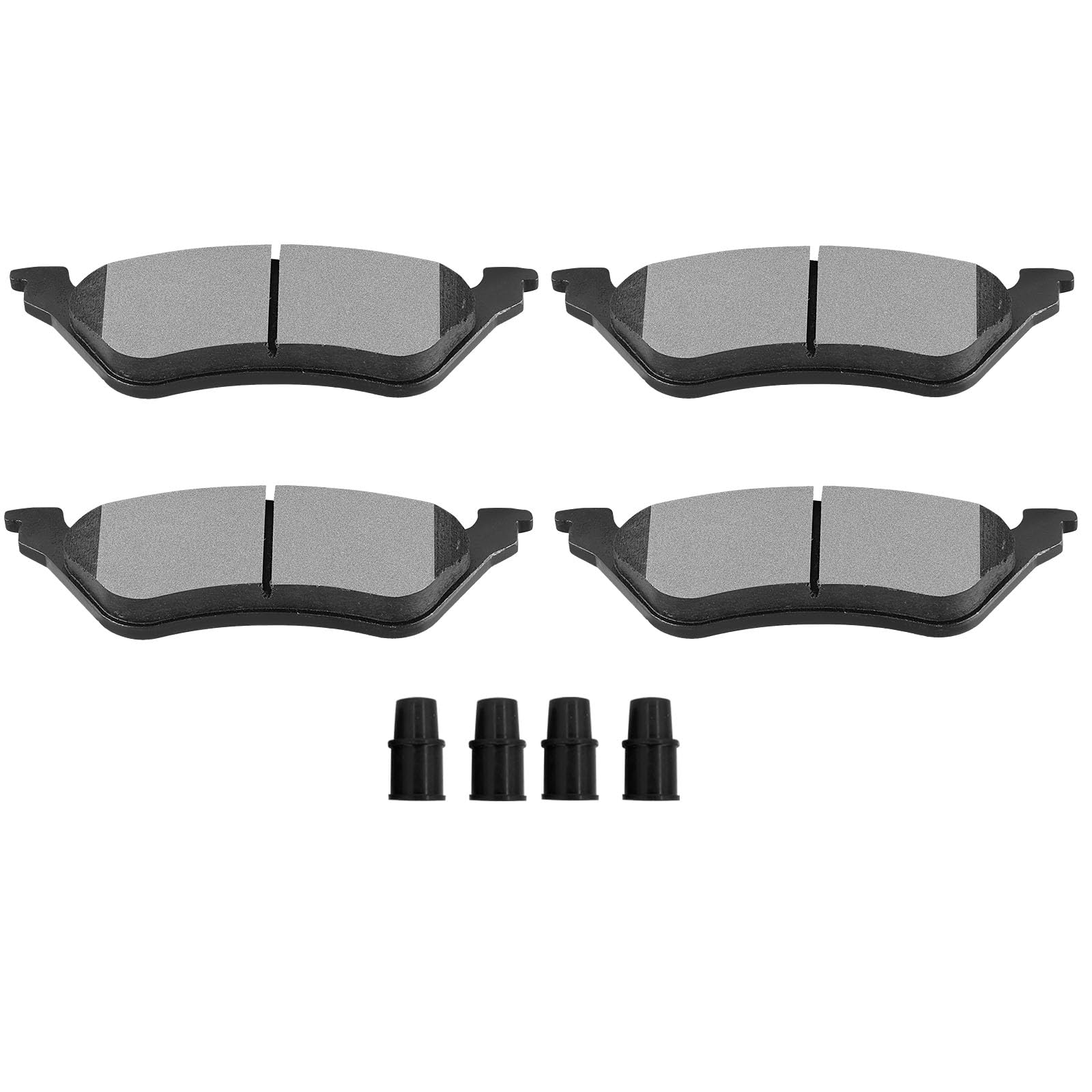 Scitoo D858 Semi-Metal Brake Pads Kits Rear Replacement For Chrysler Town & Country 2001-2007,For Chrysler Voyager 2001-2003,For