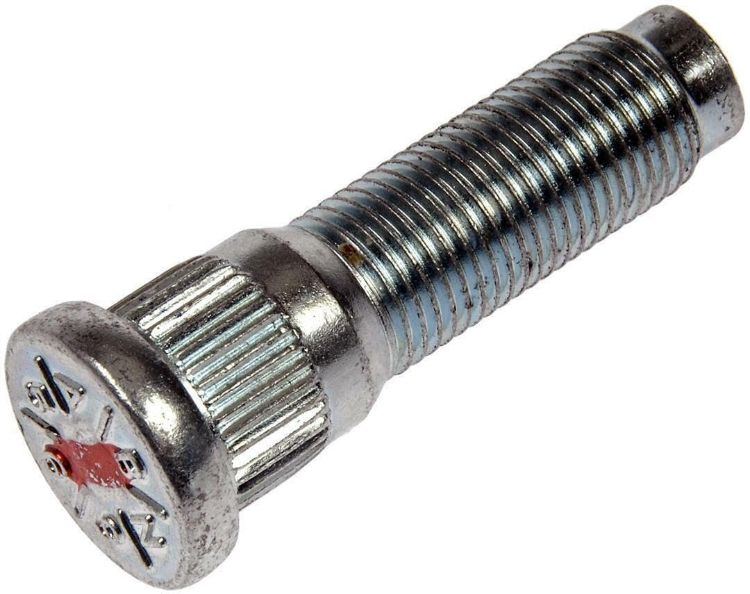 Dorman - Autograde 610-569.1 1/2-20 Serrated Wheel Stud - 0.627 In. Knurl 1.9 In. Length