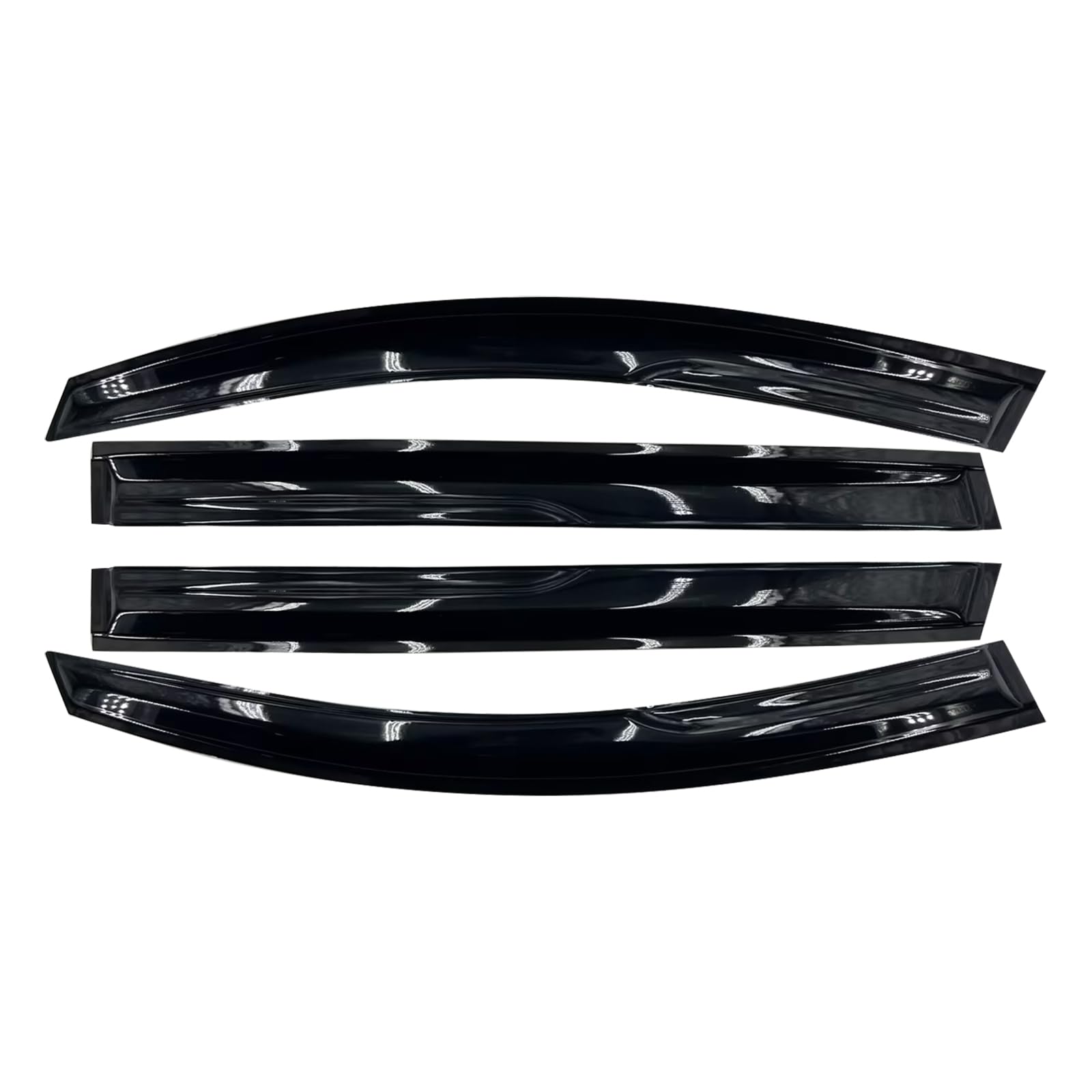 Sontian Tape-On Side Window Visor Deflectors Rain Guards For 2019 2020 2021 2022 2023 H-Yundai San-Ta Fe Rain Deflectors,Visors