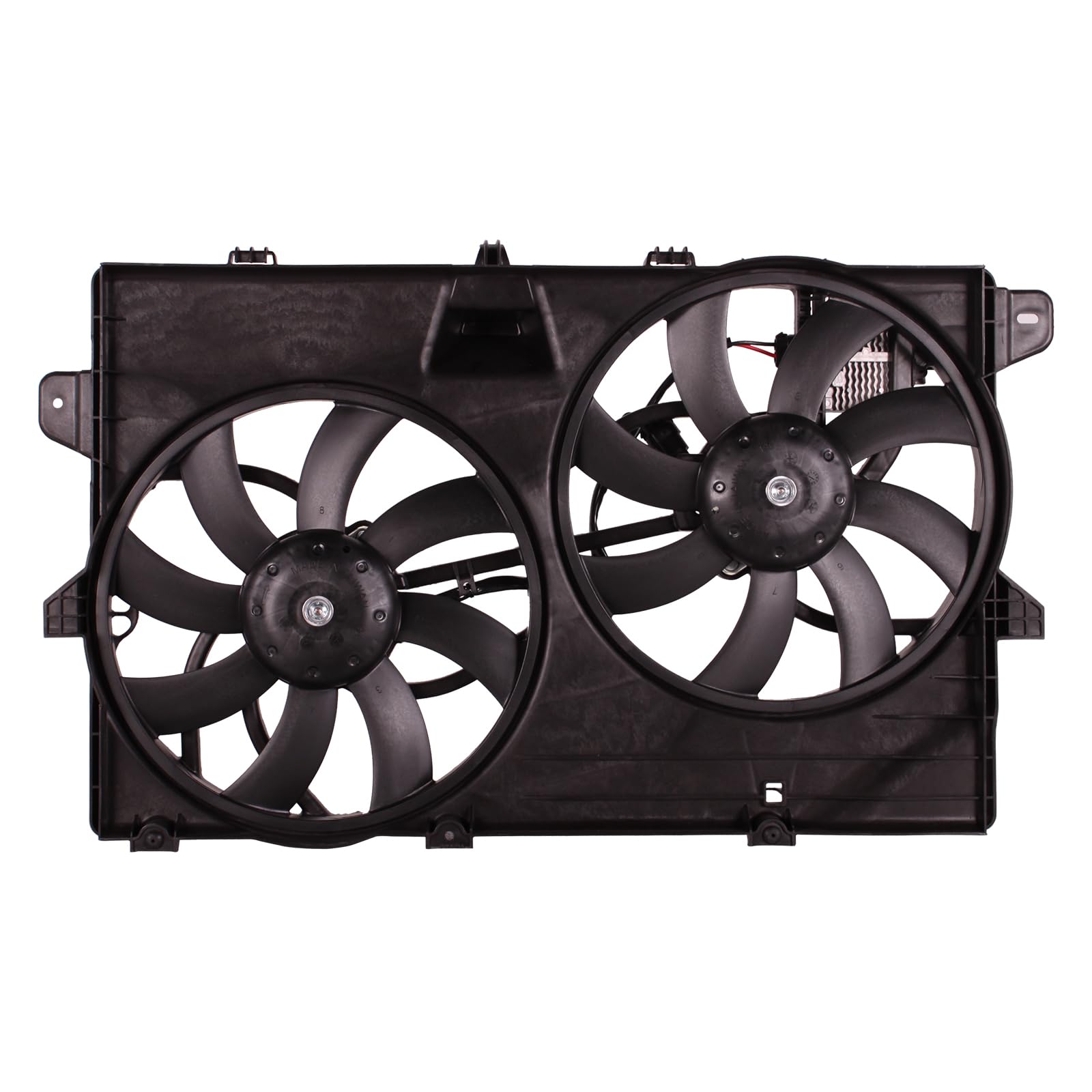 TYG Upgraded Cooling Fan Assembly for 2007-2009 Ford Edge/Lincoln MKX 3.5L W/O Towing PKG W/PWM | Racing-Level OE Replacement En