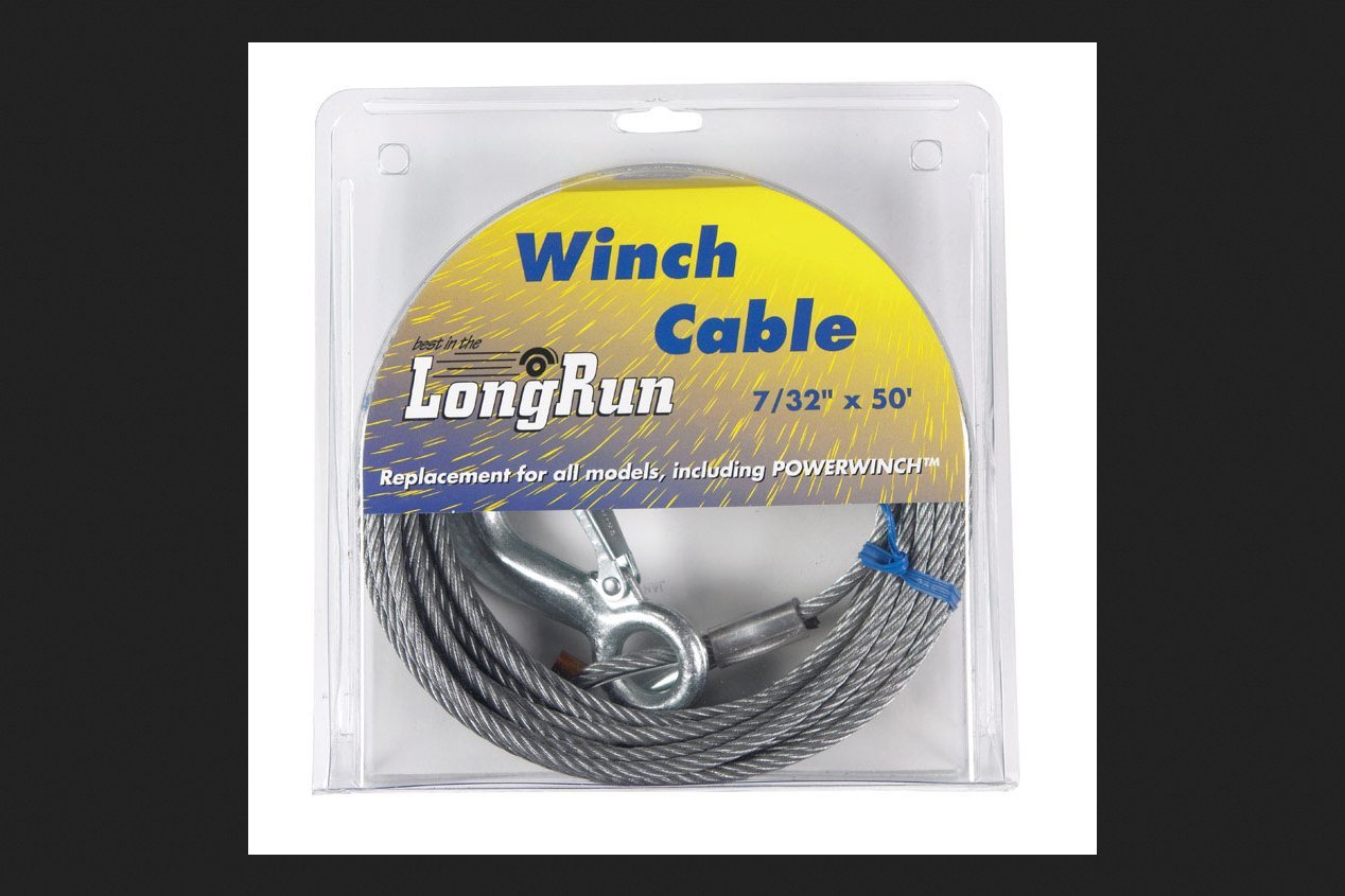 Winch Cable 50 7/32 by TIE Down ENG MfrPartNo 59401