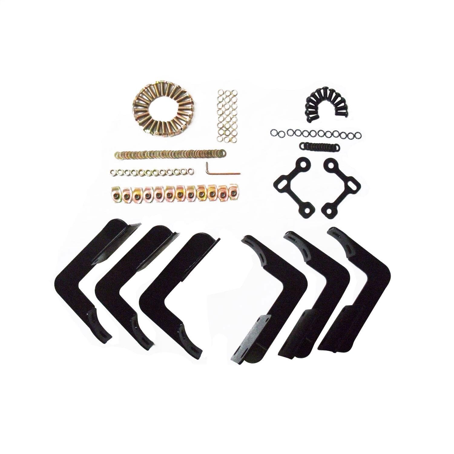 Westin 21-21330 Pro Traxx 4 Oval Nerf Bars Fits 1999-2016 F250 F350 F450 F550 Crew Cab Polished Pair