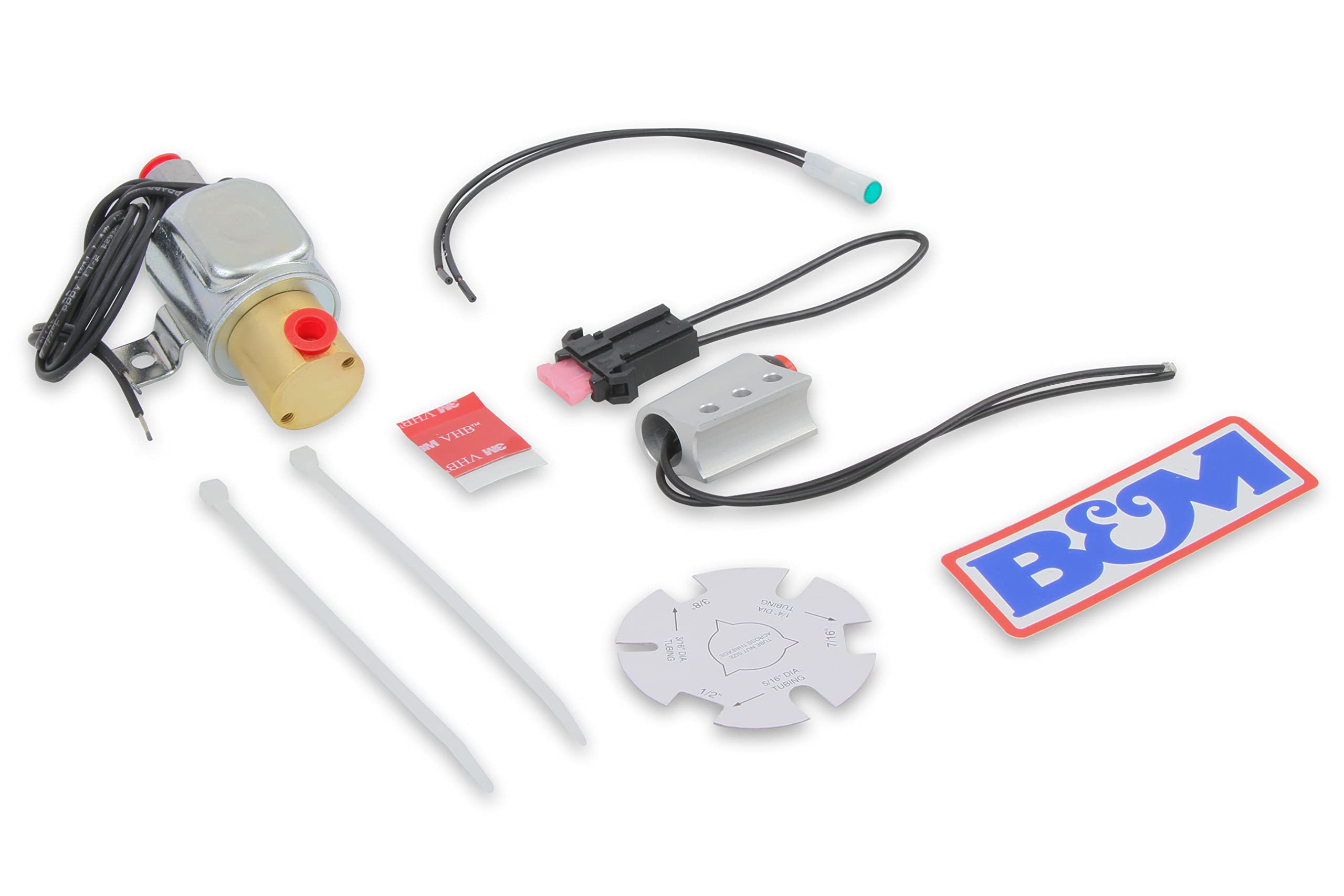 B&M 46076 Launch Control Solenoid With Installation Kit
