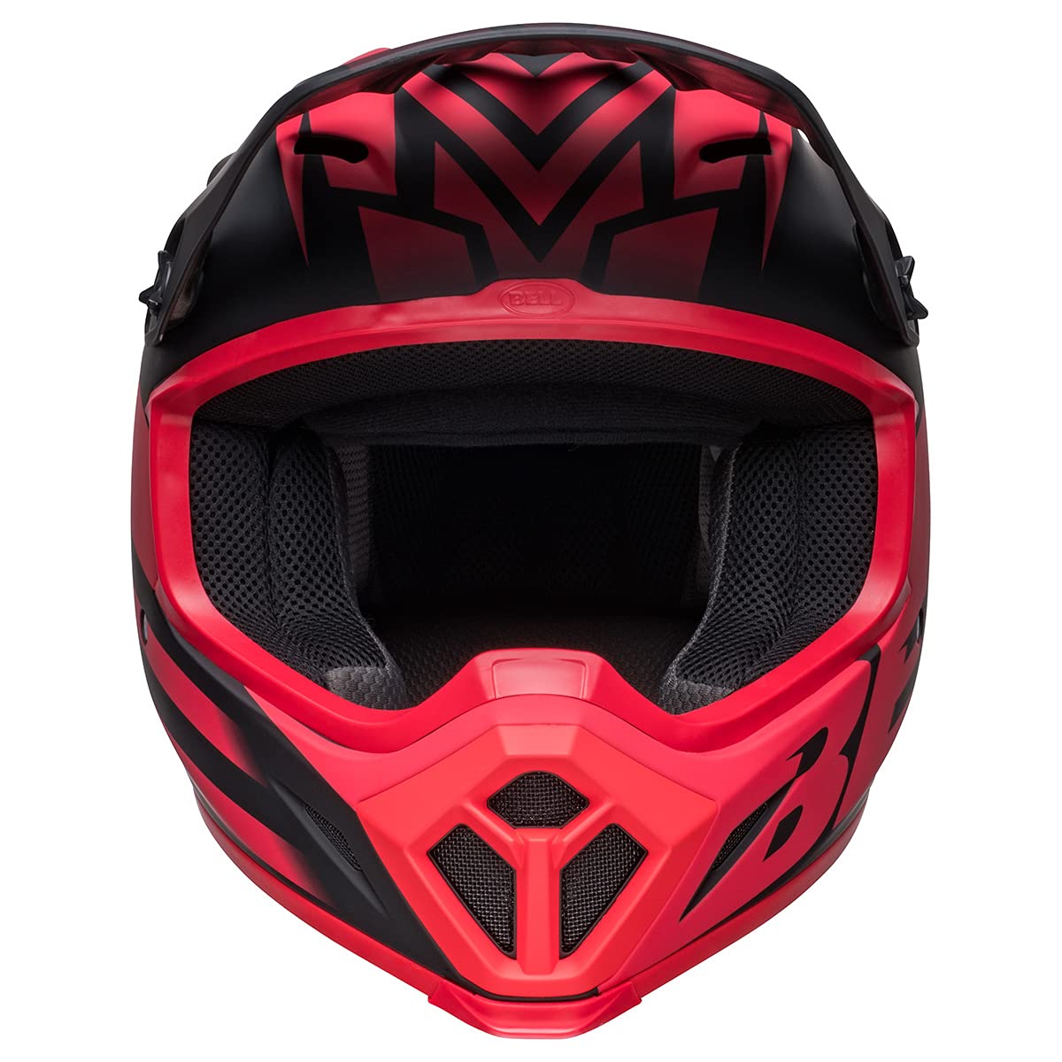 Bell Mx-9 Mips Dirt Helmet (Disrupt Matte Black/Red - Large)