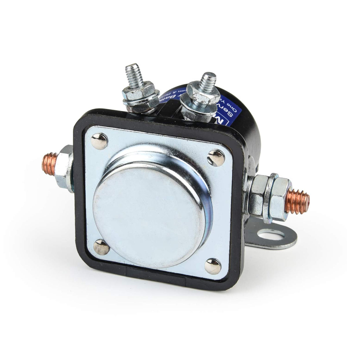 Mayspare Starter Solenoid Relay Sw-3 Fit Ford Jeep Lincoln Mercury 4 Terminal Hot Rod Starter Solenoid Relay Heavy Duty 12V