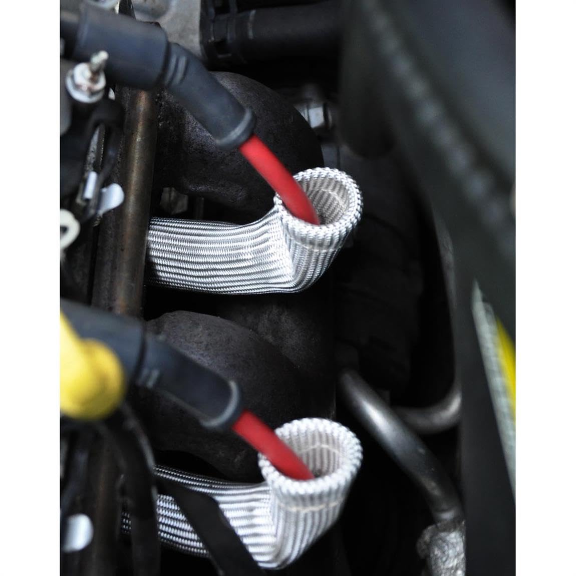 Design Engineering 010511 Protect-A-Boots Black 6 Spark Plug Boot Protector Sleeves (Pack Of 2)