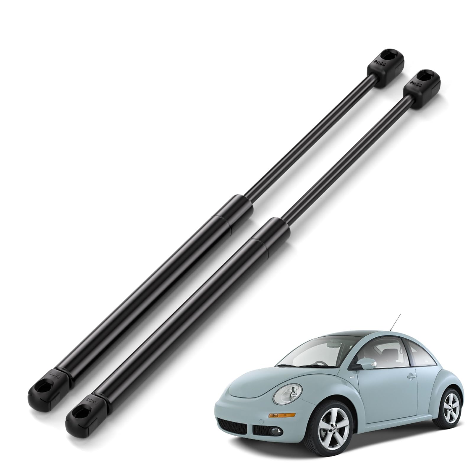 Arana Trunk Struts Lift Support For Volkswagen Beetle 1998-2010, Rear Hatch Replacement Shocks Fits 1998-2010 Volkswagen Beetle