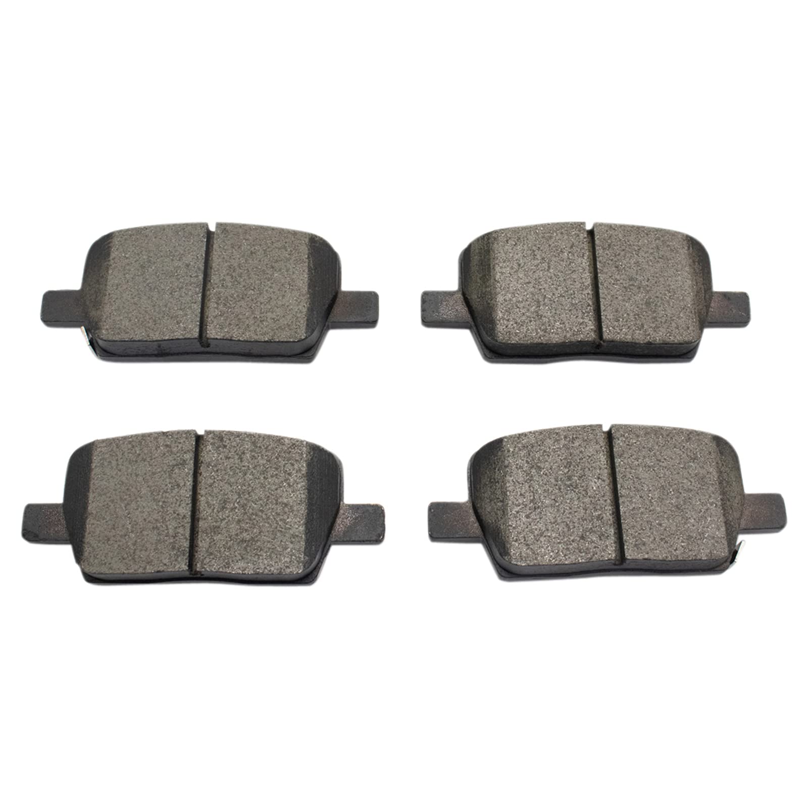 TRQ Rear Brake Pads Ceramic Compatible with 2018-2021 Buick Enclave 2016-2019 Cadillac CT6 2017-2021 XT5 2020-2021 XT6 2019-2021