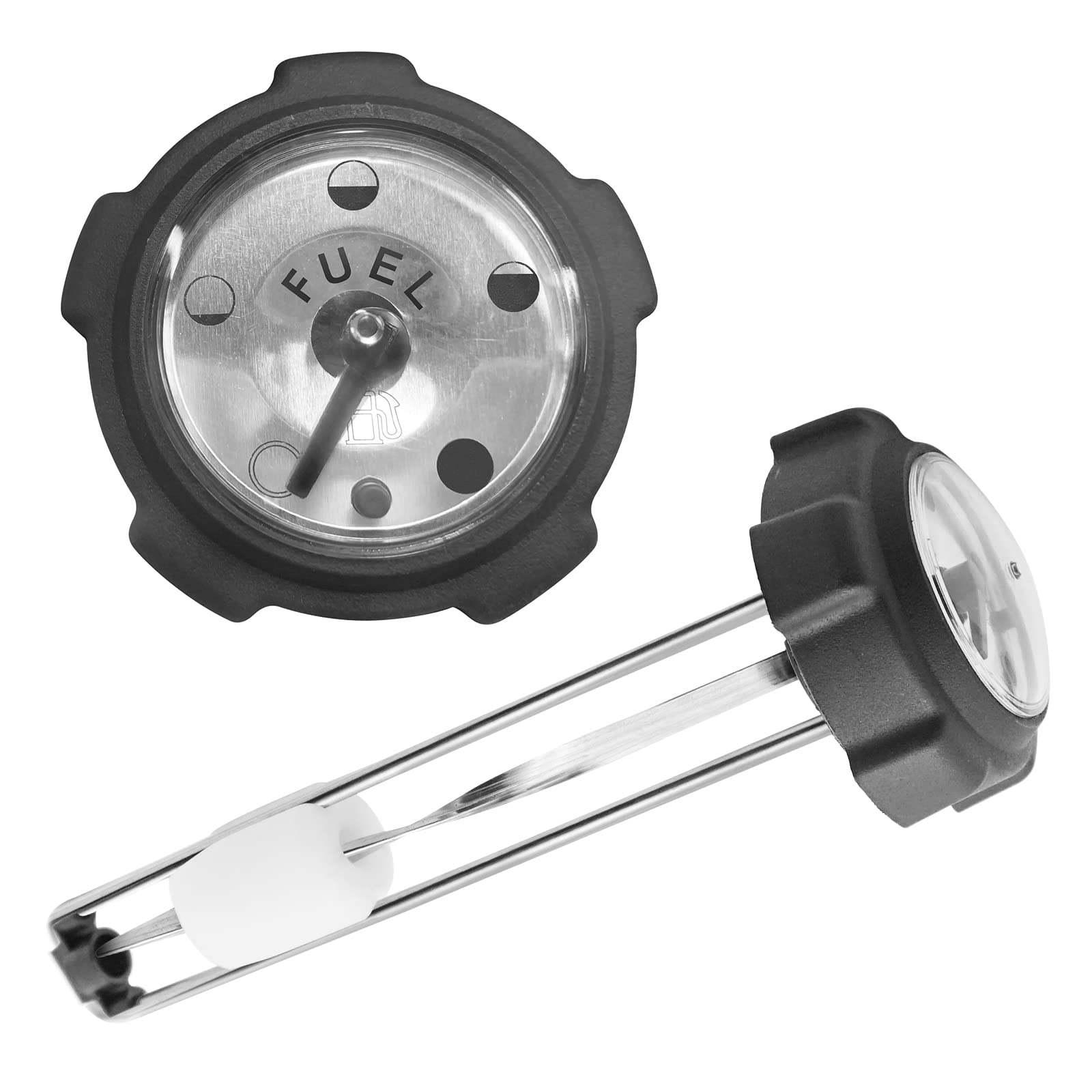 Fuel Gauge Gas Cap 9'' fit for John Deere 316 318 322 420 AM39206 AM143248 Dixie Chopper 40222 Murray 091349 Exmark Toro 1-30328