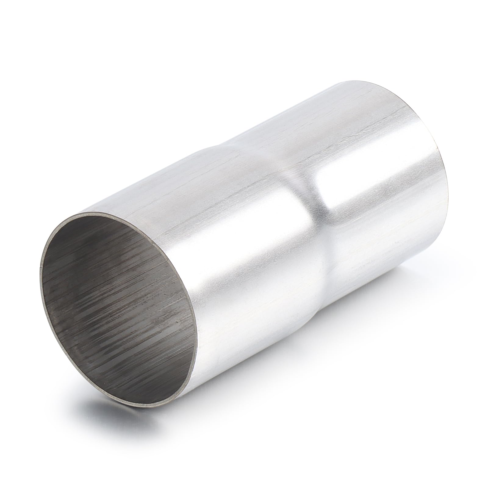 A-Karck Exhaust Adapter Connector 2.25' Id To 2.5' Id, Exhaust Pipe Reducer 4' Overall Length 304 Stainless Steel