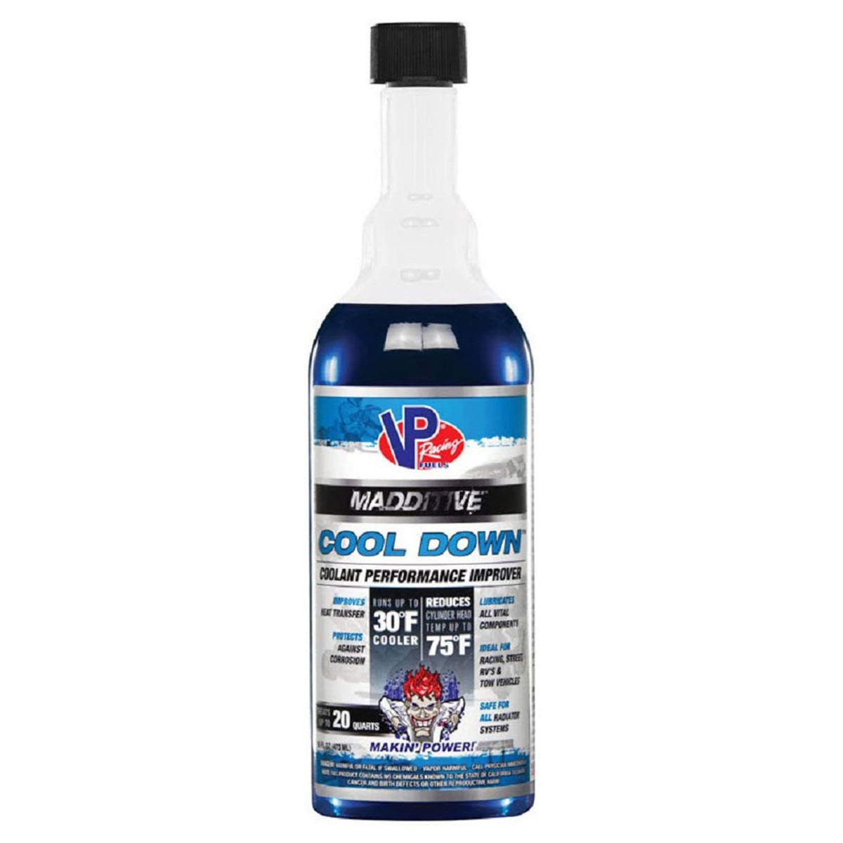 Vp Racing Fuels 2085 Cool Down Coolant Performance Improver, 16 Ounces (1 Pack)
