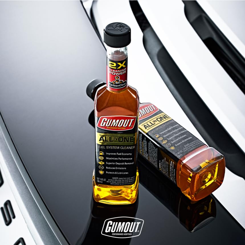 Gumout 510016 All-In-One Complete Fuel System Cleaner, 10Oz.