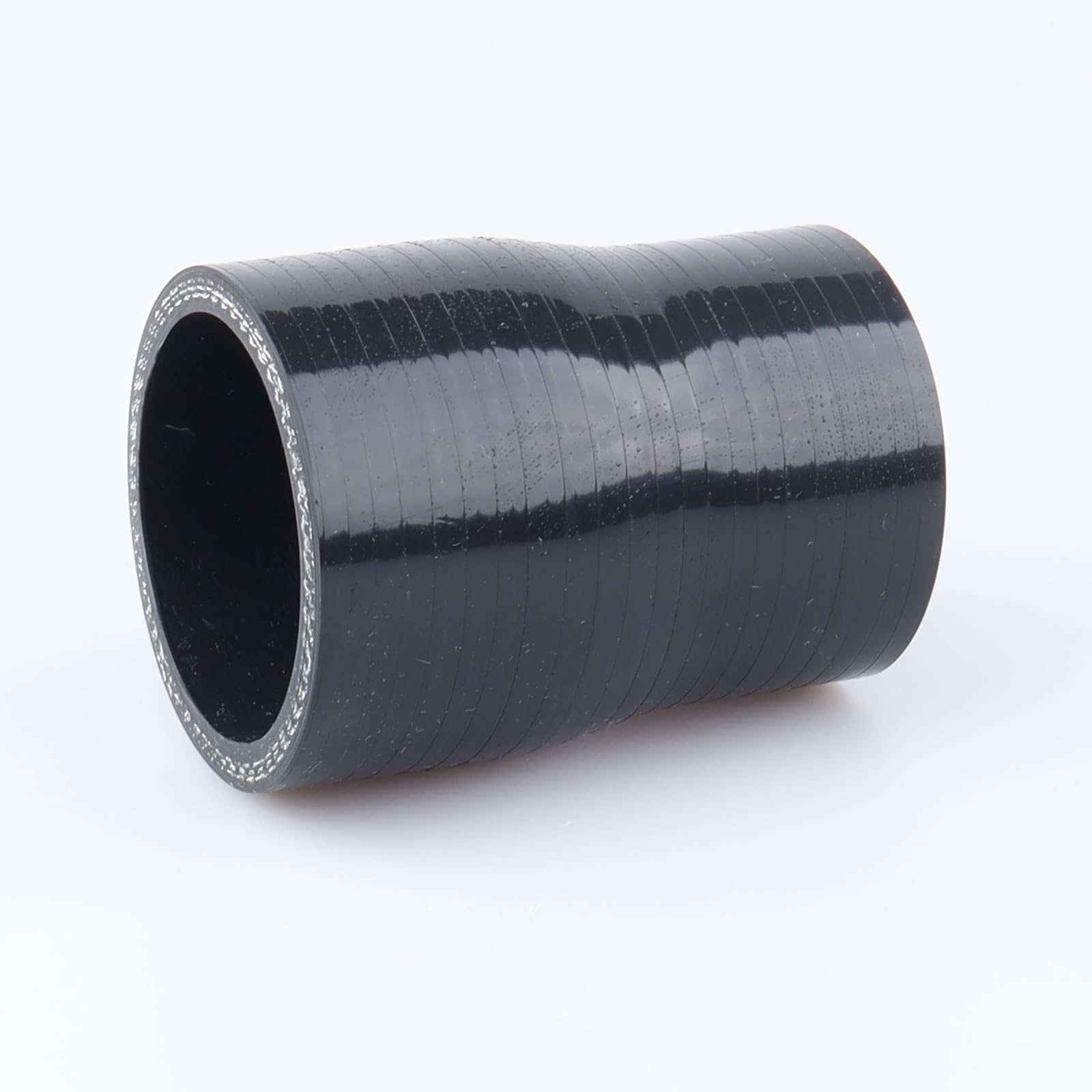 Ac Performance Id 1-7/8'' To 1-5/8'' (48Mm To 42Mm) Silicone Hose Straight Reducer 3-Ply Reinforced Black, 3'' Length