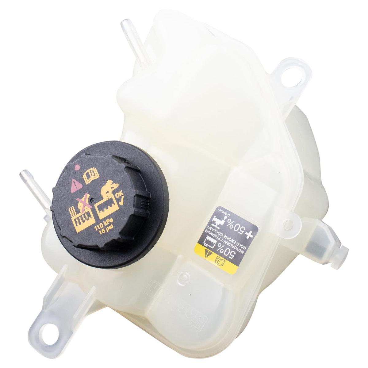 Trq Radiator Coolant Reservoir Expansion Tank Overflow Bottle Compatible With 2010-2011 Ford Fusion 2007-2011 Lincoln Mkz Fo3014