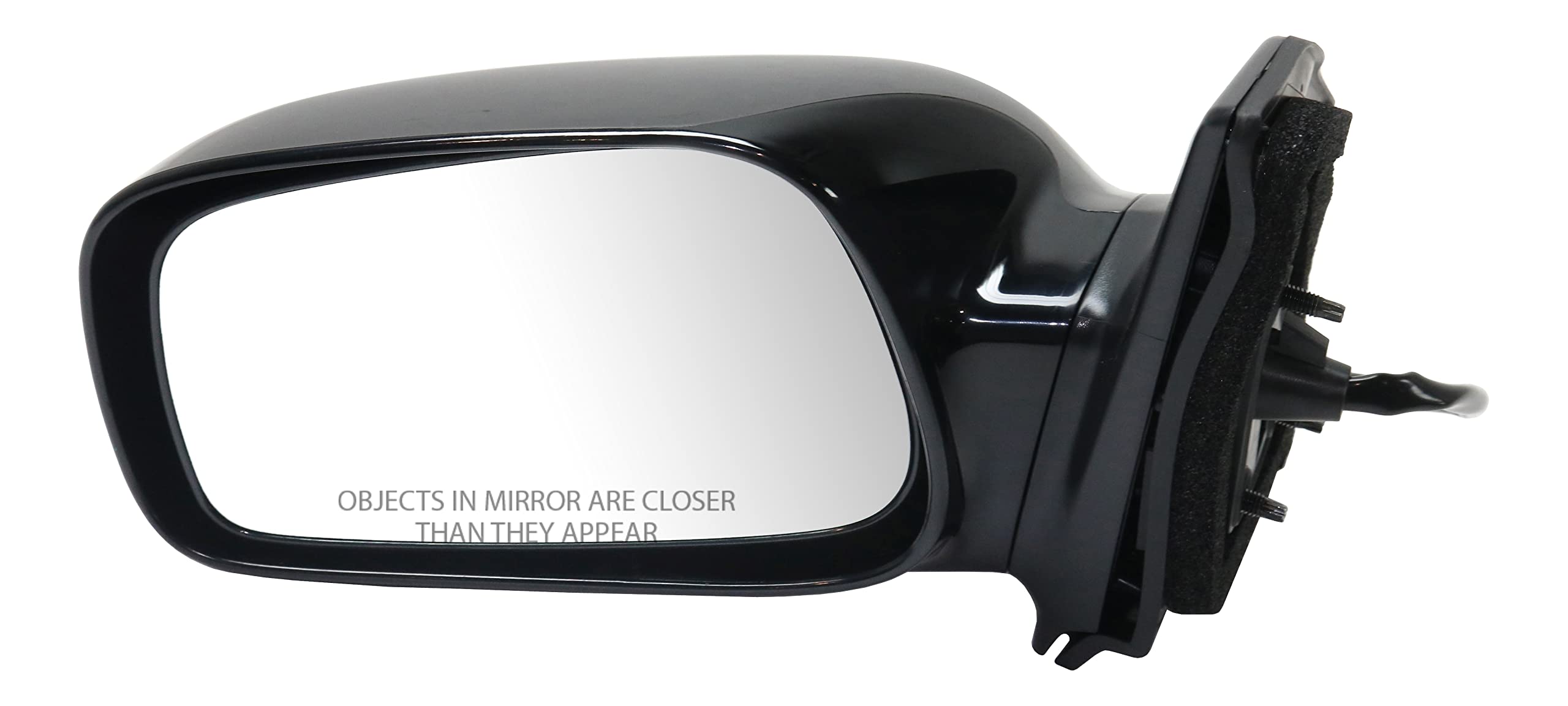 Kool Vue Mirror Compatible with 2003-2008 Toyota Corolla Driver Side Paintable, Power Glass