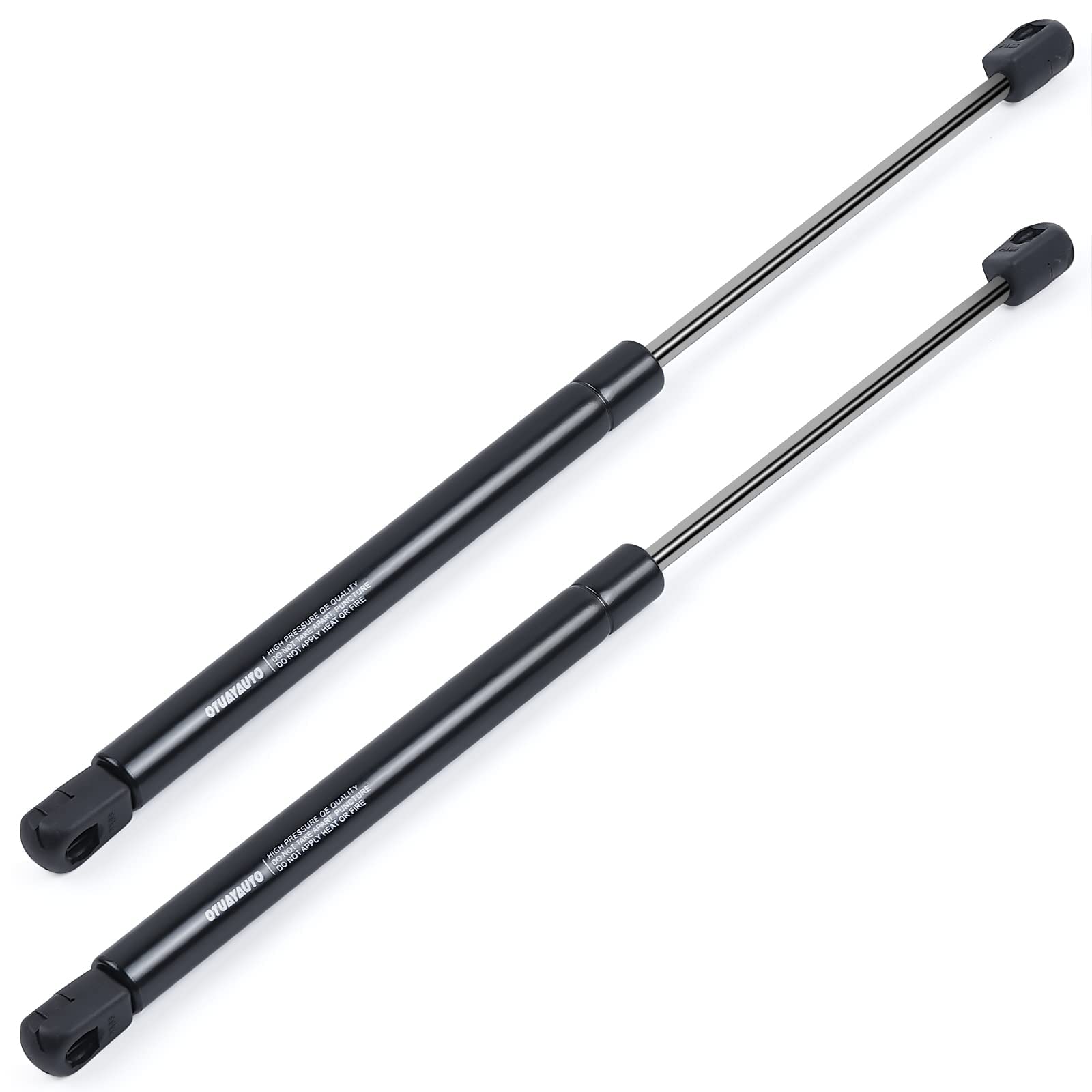 Otuayauto 16 Inch Gas Strut - 125N/28Lbs Universal Lift Support - C1608941 Gas Shocks For Tool Box Shock, Truck Cap Strut, Hydraulic Door Hinge, Cabinet Gas Strut, Rv Door Strut