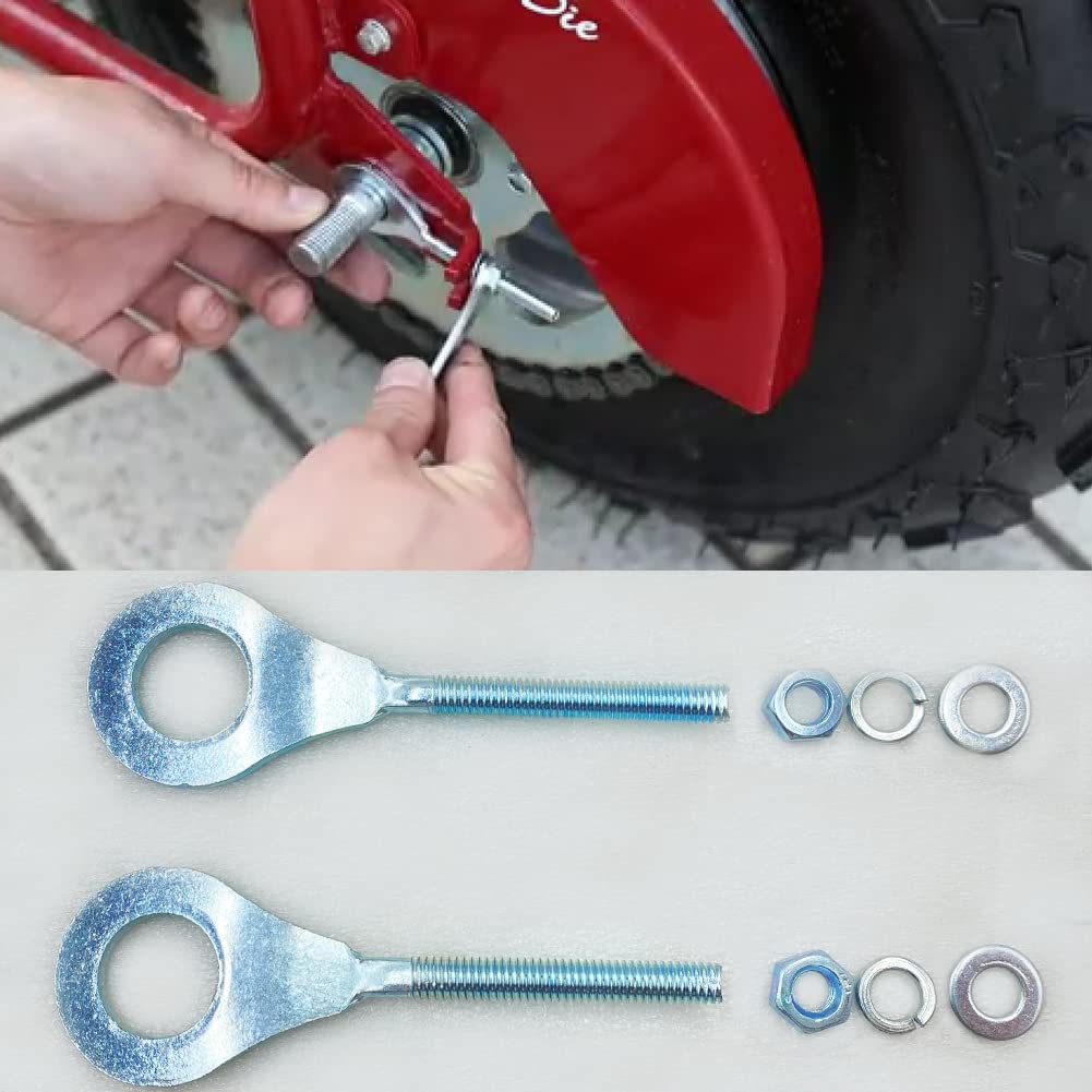 Qymoto 15Mm Mini Bike Chain Adjuster Tensioner For Coleman Ct200U Ct200U-Ex Axis 200 Massimo Mb200 Baja Warrior Mb165 Chain Adjuster 2 Pack