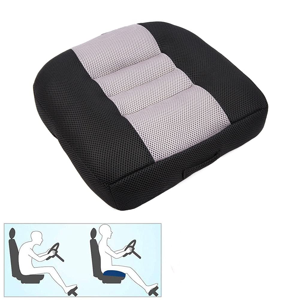 Car Booster Seat Cushion Raise The Height For Short People Driving Hip (Tailbone) And Lower Cack Fatigue Relief Suitable For Tru