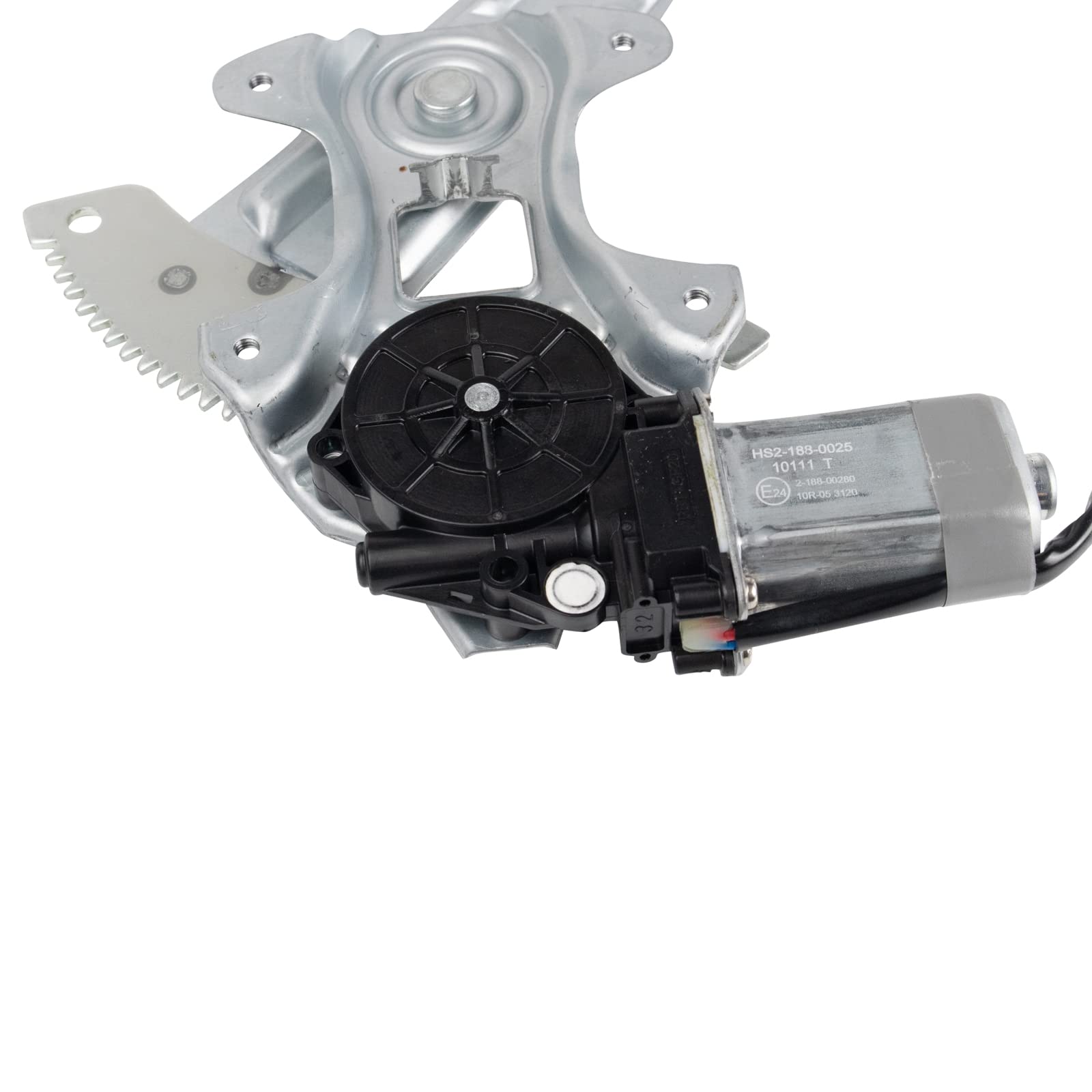 Trq Rear Left Power Window Regulator & Motor Assembly Drivers Side Compatible With 2014-2020 Nissan Rogue 2013-2019 Sentra