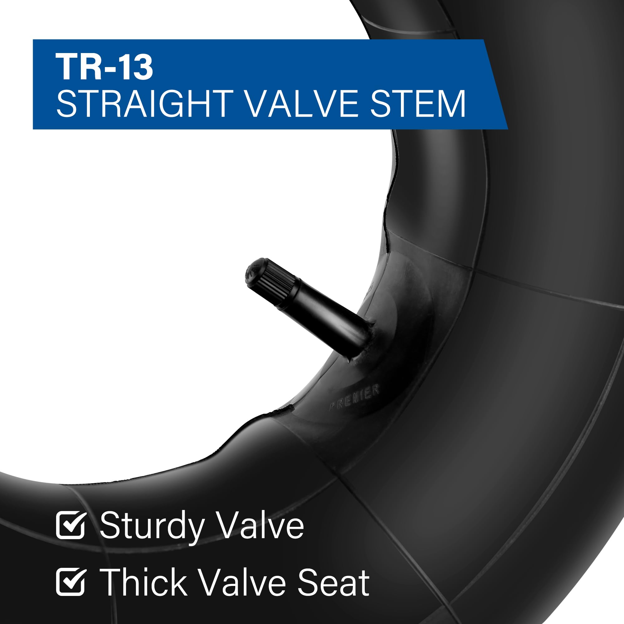 2 Pack 16X6.50-8, 16X7.50-8 Inner Tube for Snow Blower, Lawn Mower, ATV, Farm Tractor, Wheelbarrow, Trailer Implement, Heavy-Dut