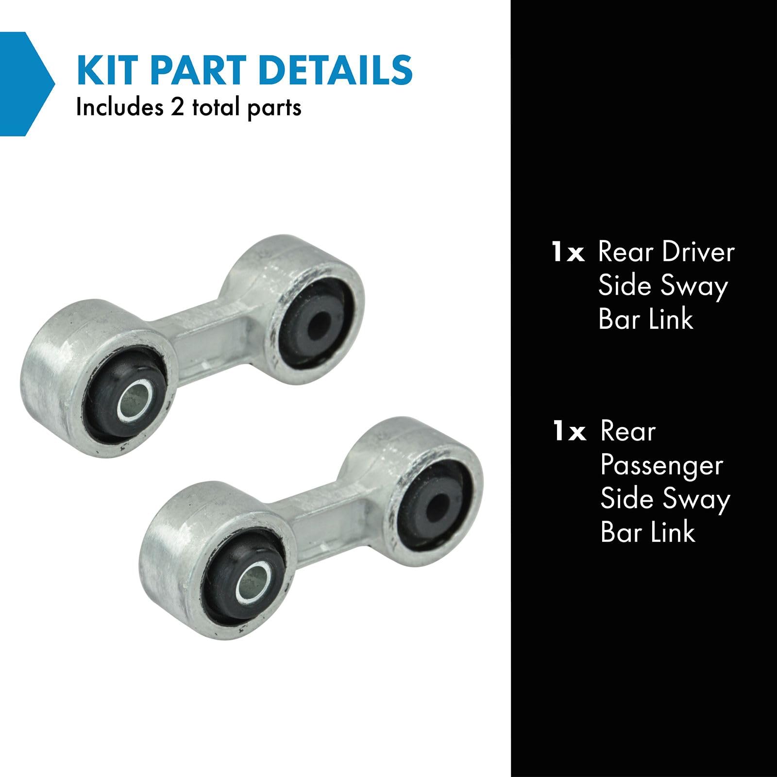 Trq Rear Sway Bar End Links Pair Set For Bmw E34 E32 M5 Z3