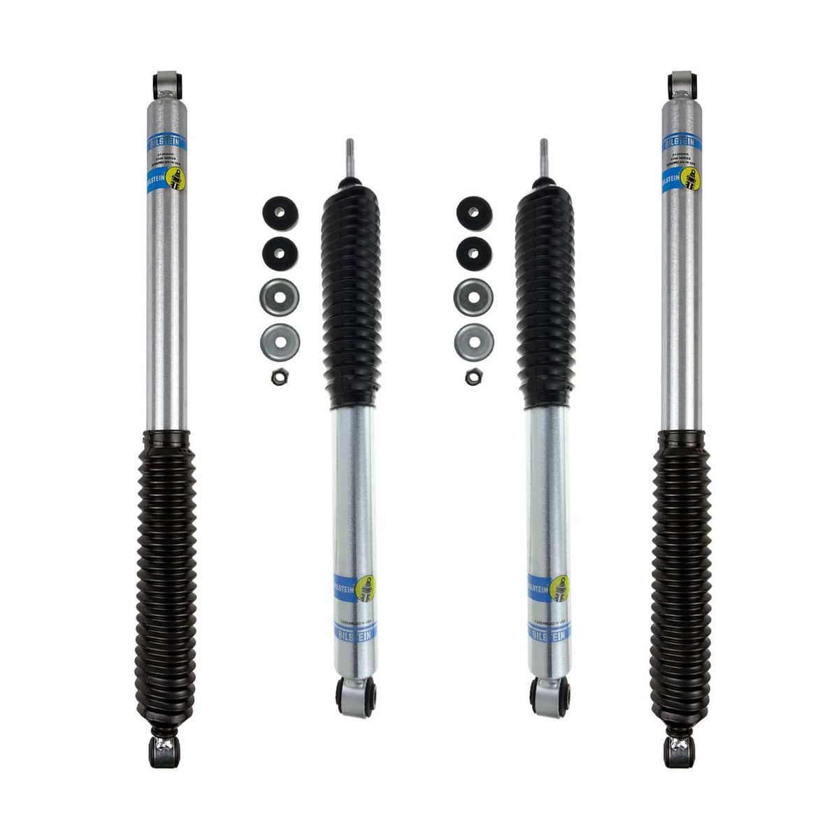 Bilstein 5100 Monotube Gas Shocks Set - 07-15 For Jeep Wrangler Jk With 1.5-3' Lift Kits