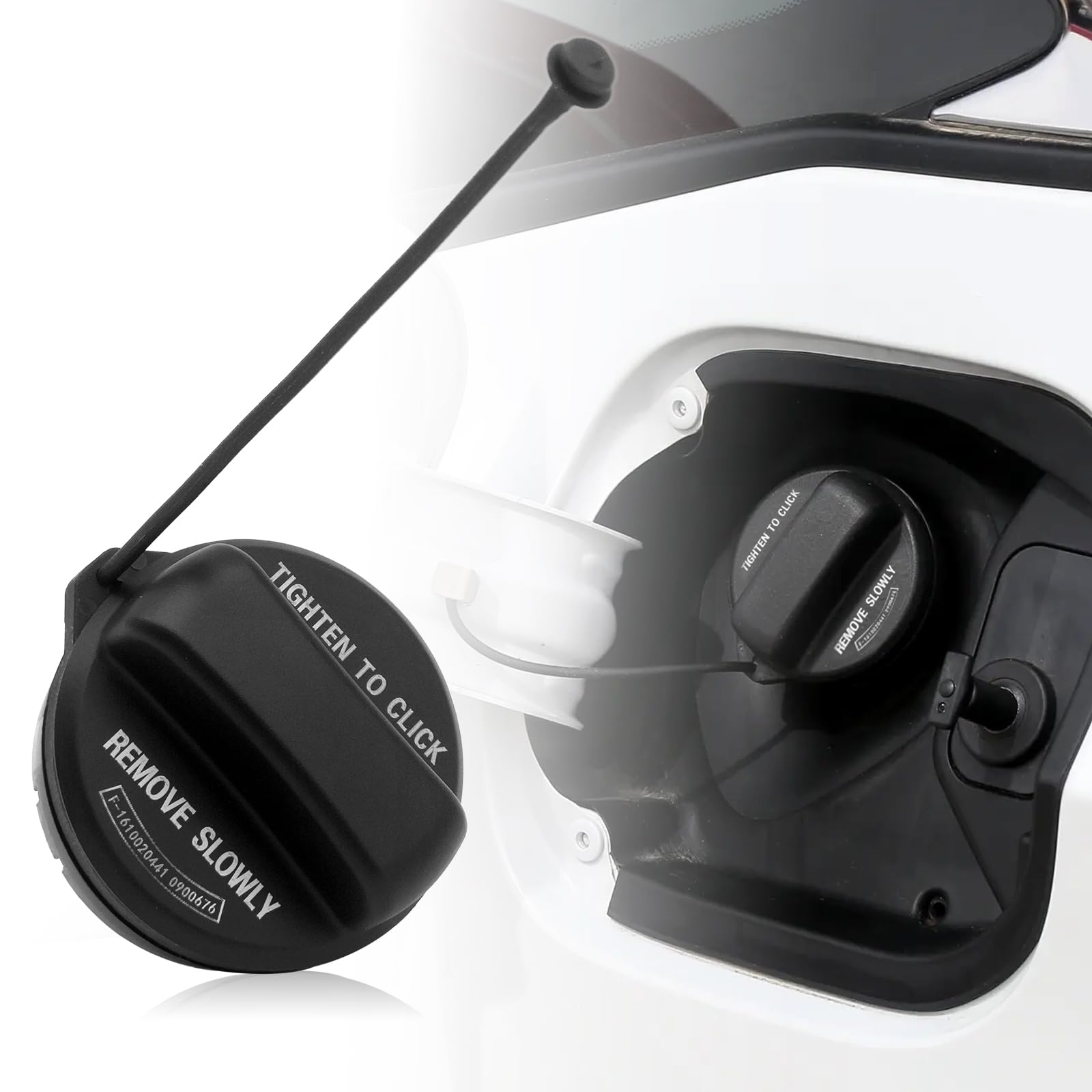 Gas Cap, Fuel Cap Compatible With Honda Civic, Accord, Crosstour, Fit, Pilot, Crv, Odyssey, Insight, Hrv,Replaces 17670 T3W,A01,