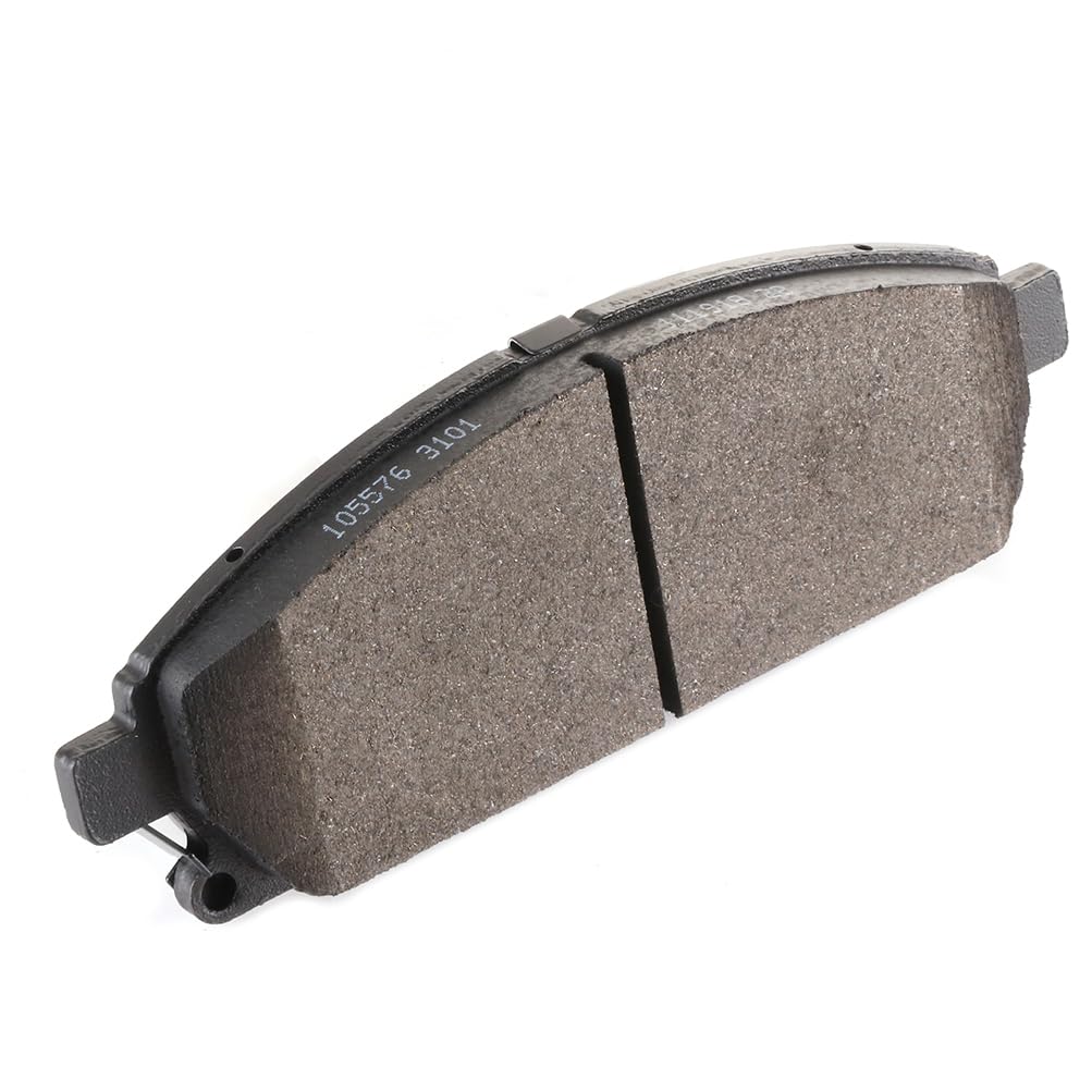 SCITOO Disc Brake Pads Kits D855-7566 Semi Metallic Front Brake Pads Set Fit For Acura For MDX 2003-2006,For INFINITI For Q45 19