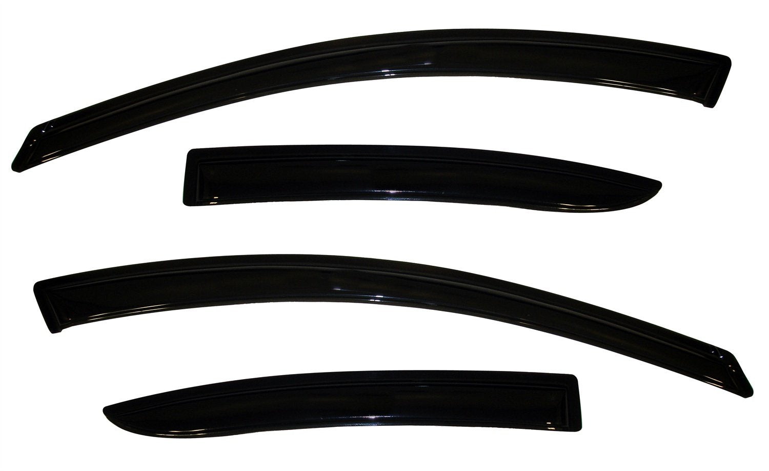 Auto Ventshade [Avs] Outside Mount Ventvisor / Window Deflectors | Fits 2010 - 2013 Mazda 3 Sedan, 4 Pcs. | Smoke - 94257