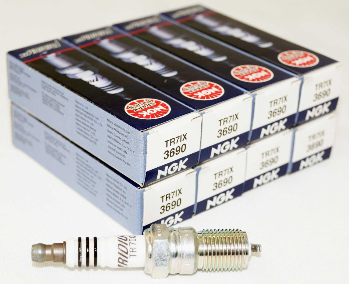 8 New Ngk Iridium Ix Spark Plugs Tr7Ix # 3690 By Ngk