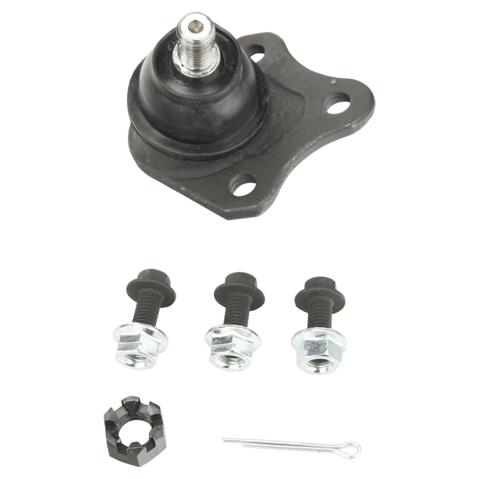 TRQ Front Lower Control Arm with Ball Joint Set Compatible with 1998-2010 Volkswagen Beetle 2000-2005 Golf Jetta