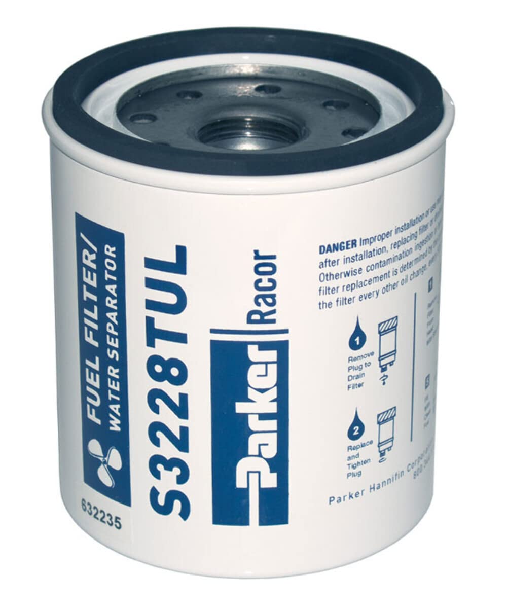 Racor 320R-Rac Series Gasoline Fuel Filter (Outboard Or Inboard)