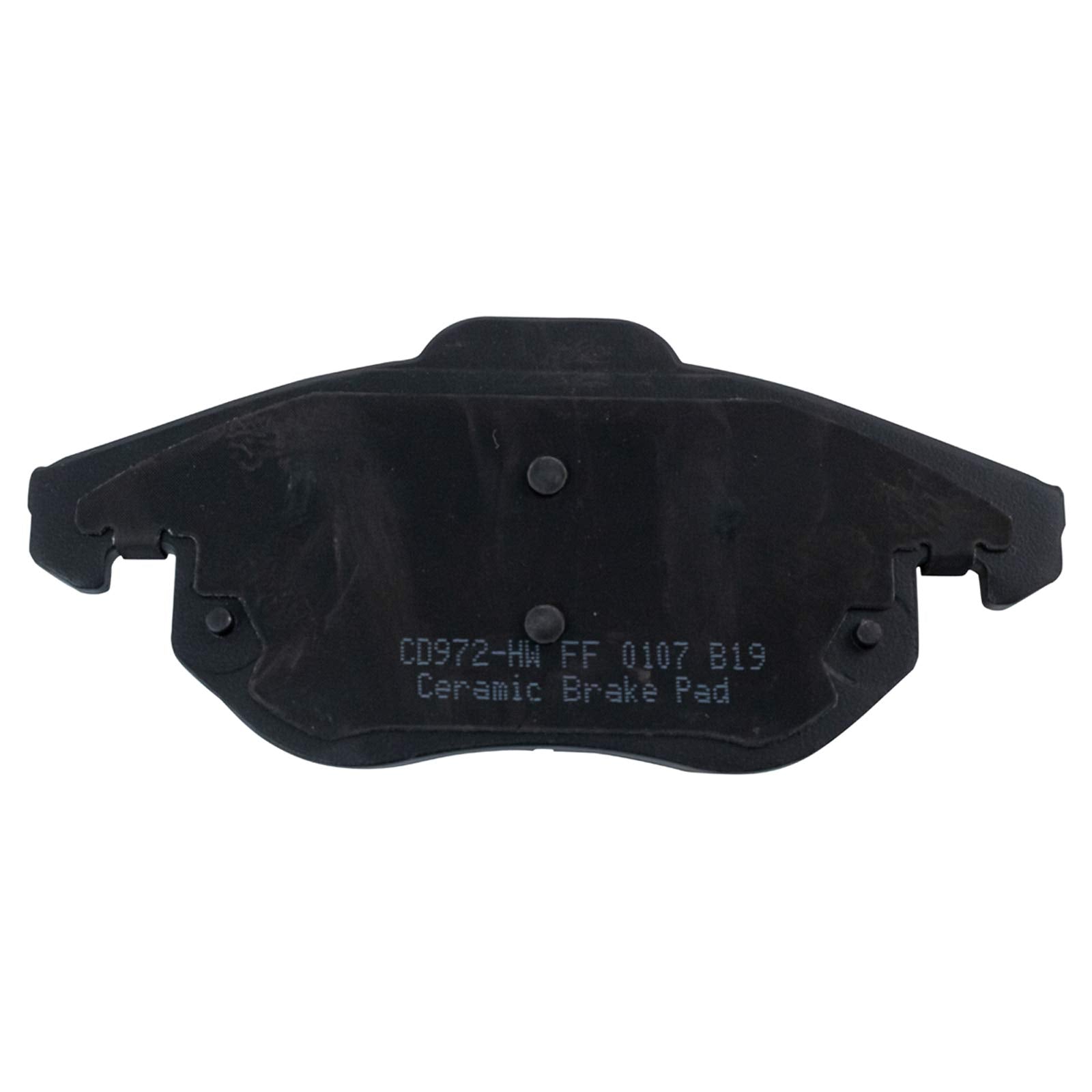 TRQ Front Brake Pads Ceramic Compatible with 2003-2011 Saab 9-3 2010-2011 9-3X