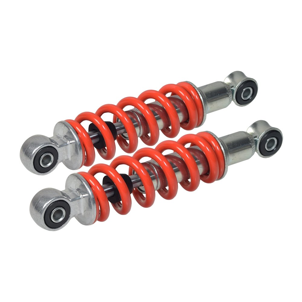 AlveyTech 195 mm Adjustable Shocks with 8 mm Eyes for Go-Karts & Mini Bikes (Set of 2)