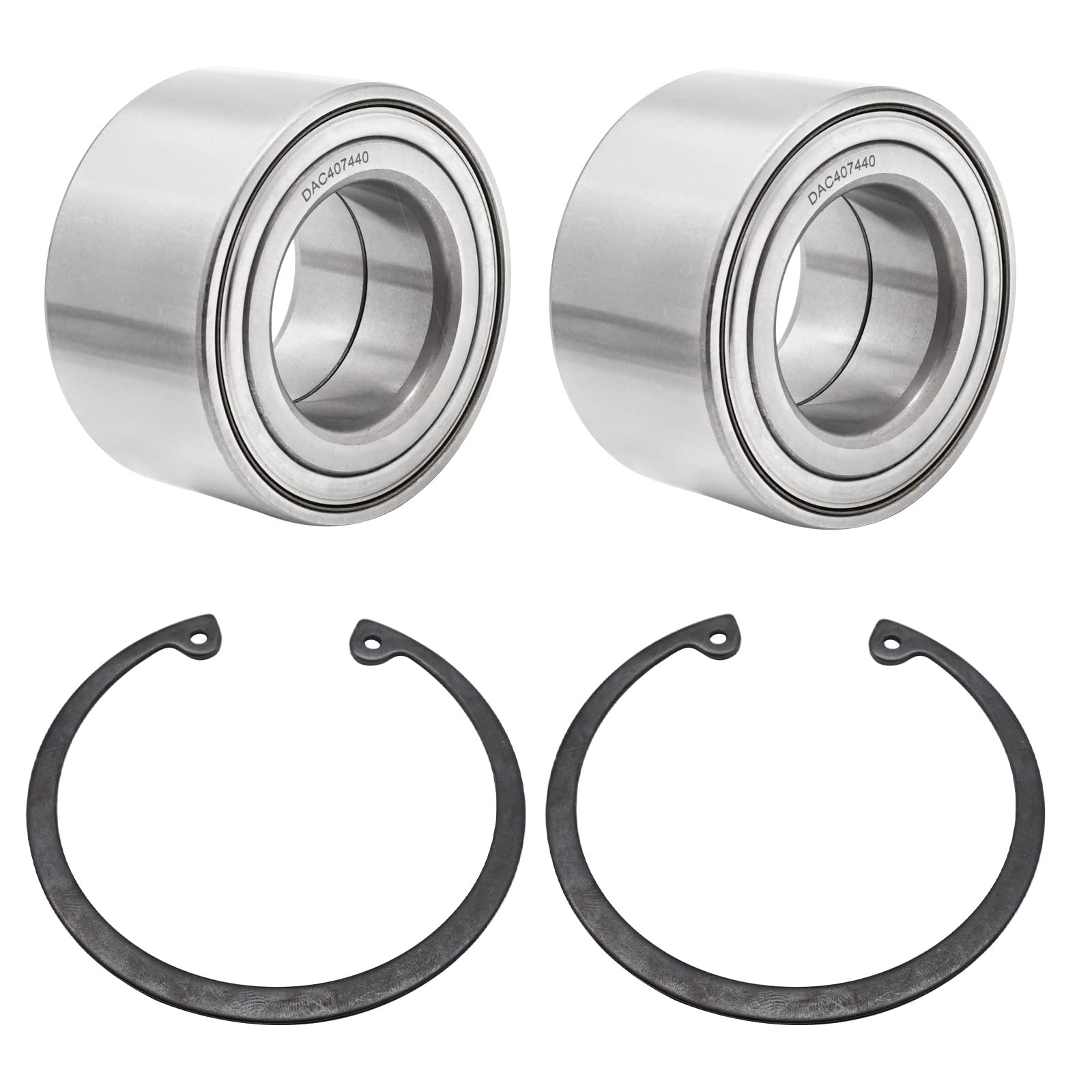 M Mati Rear Wheel Bearing (40X74X40) For Polaris Ranger Sportsman Ace Rzr 3514917 3515087 7710440 3585502 3514635 Heavy Duty Bearing Ring Sets
