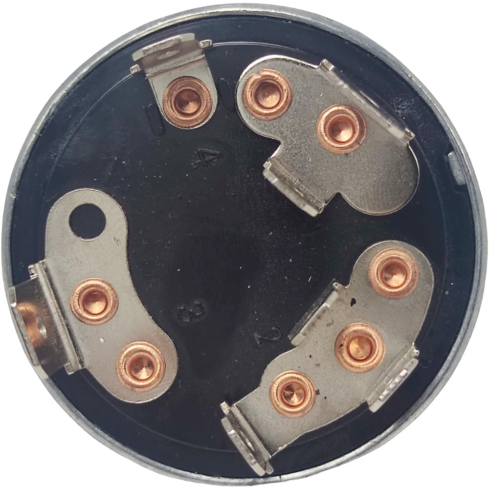 XYZIL Ignition Switch Compatible with Ford Tractor 4600 4630 4830 5030 5600 6600 5110 515 530A 531 535 3230 3430 3930 8530 8630